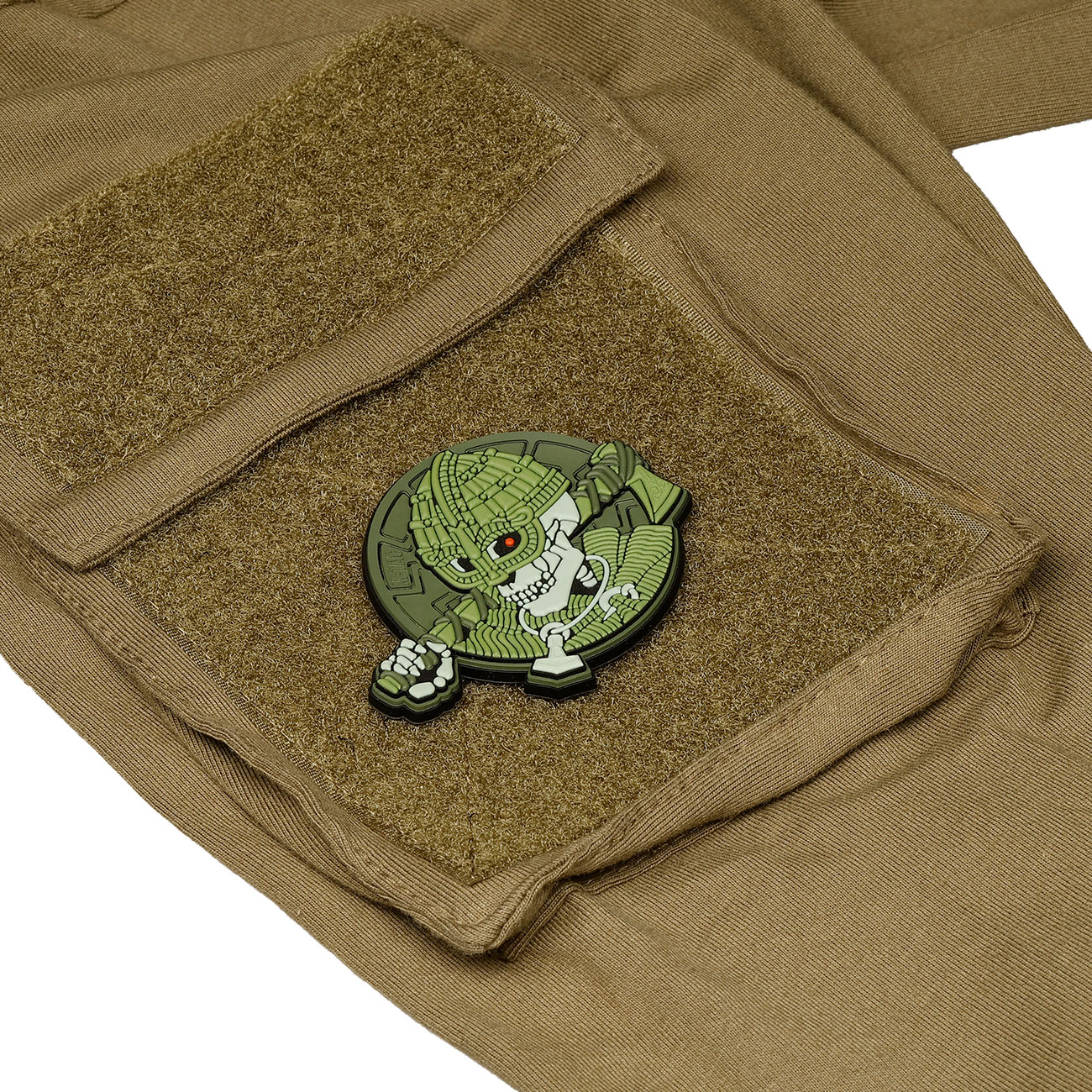 M-Tech Patch - Untoter Wikinger oliv Bild 1