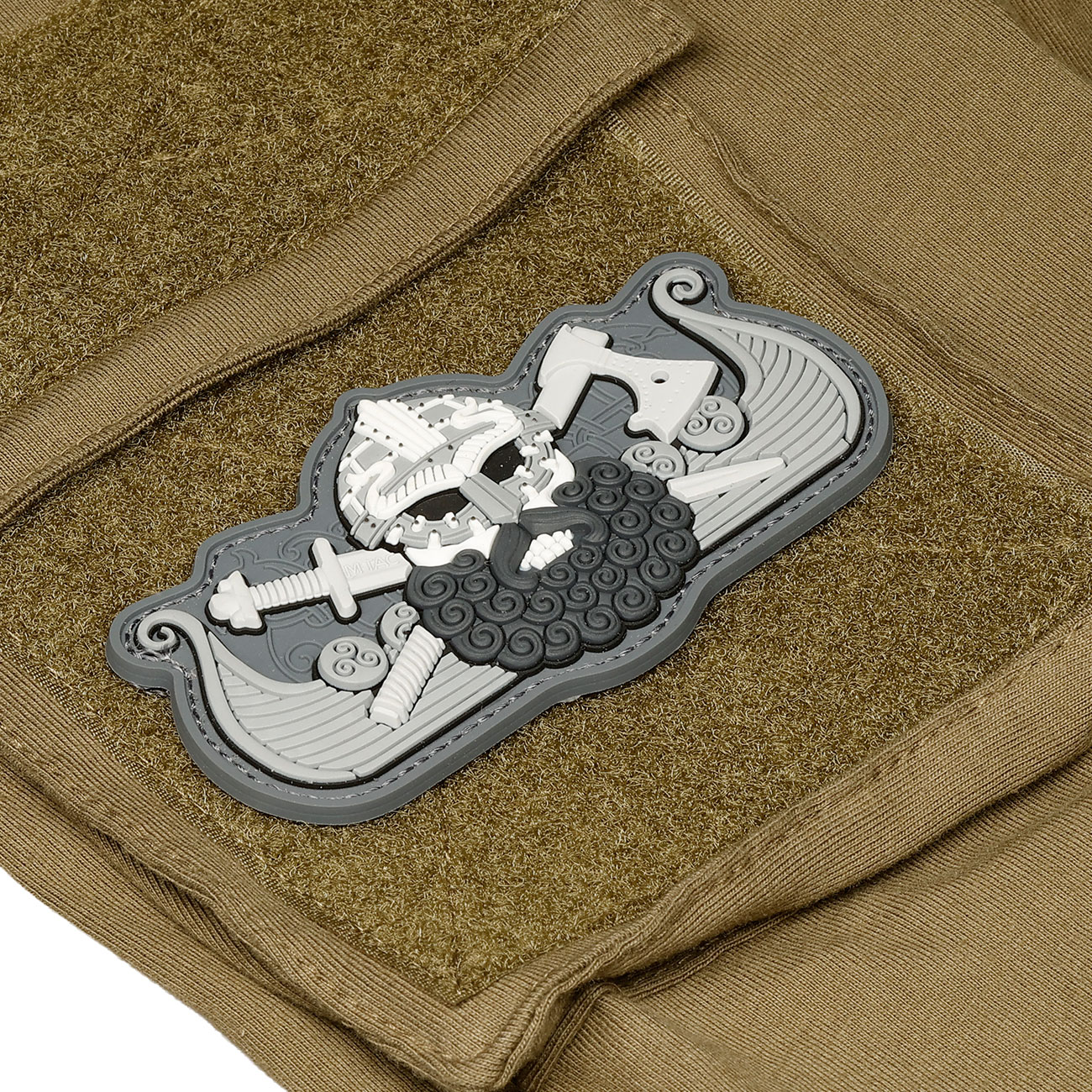 M-Tac  -Viking's Drakkar Patch schwarz/grau Bild 2