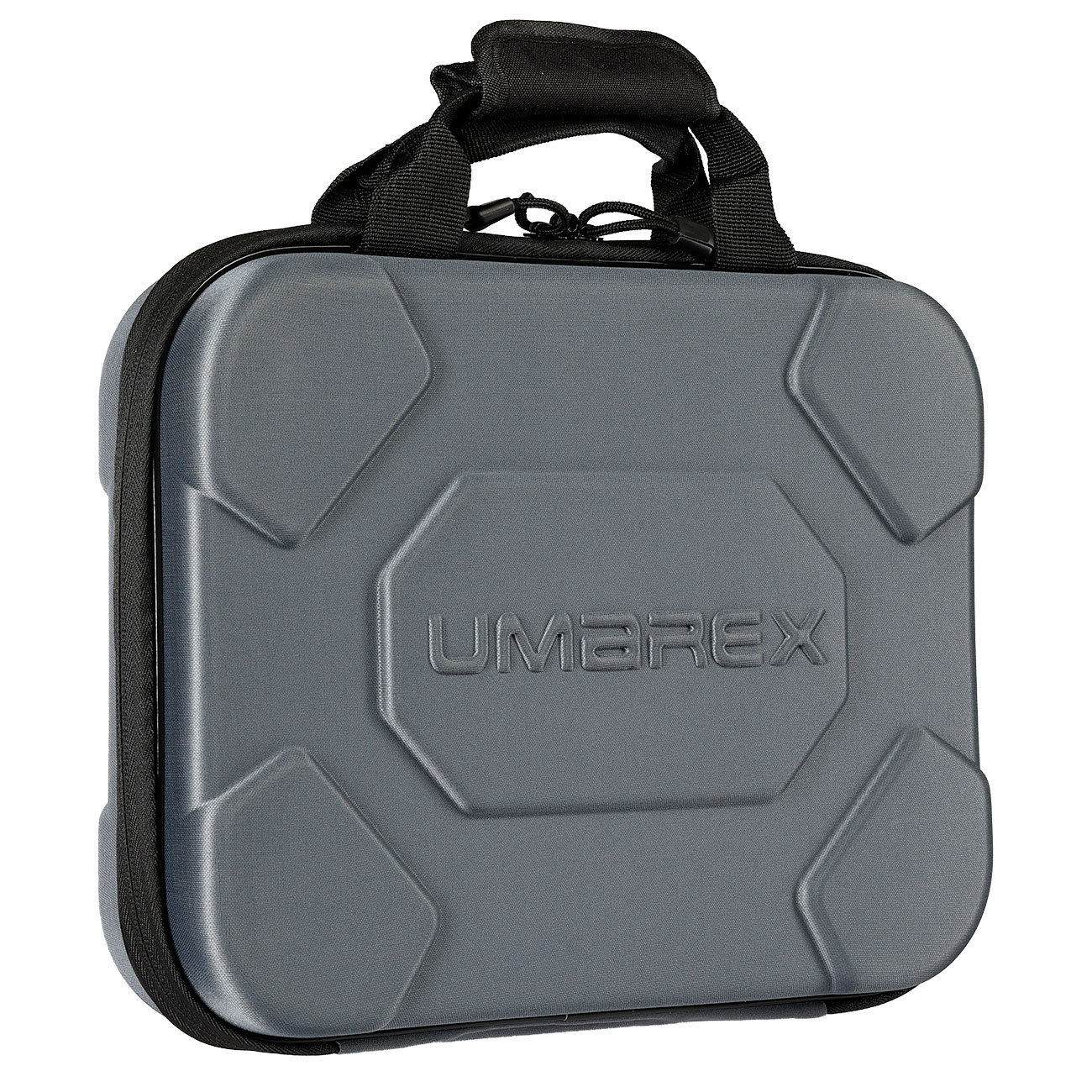 Umarex EVA Pistolentasche / Futteral 37,5 x 28,5 x 6,5 cm mit Noppen-Schaumstoff grau Bild 1