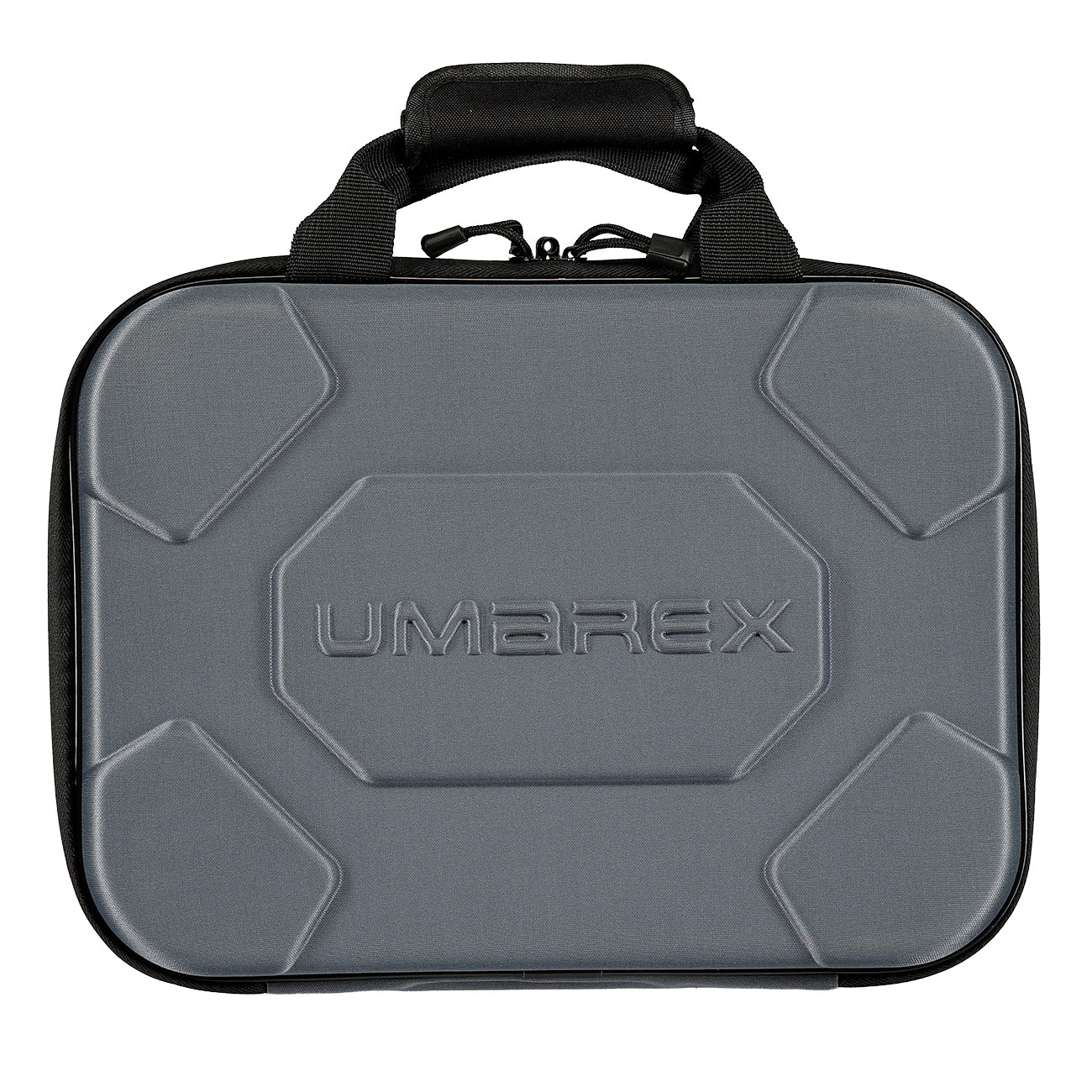 Umarex EVA Pistolentasche / Futteral 37,5 x 28,5 x 6,5 cm mit Noppen-Schaumstoff grau Bild 2