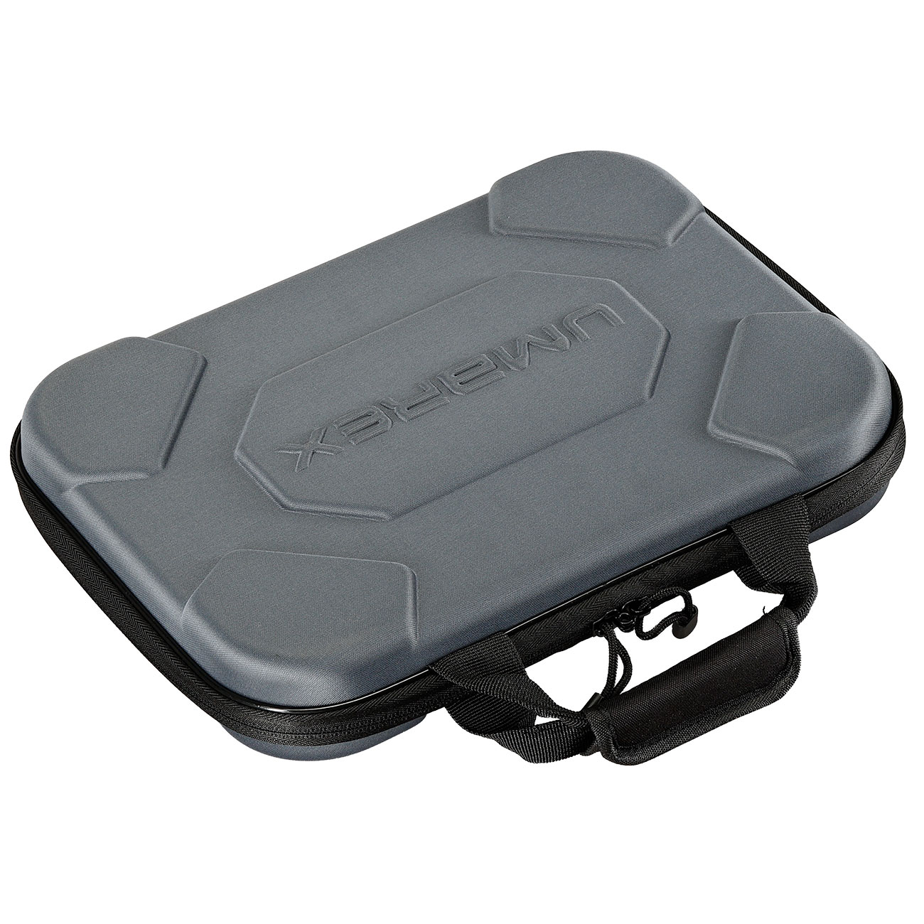 Umarex EVA Pistolentasche / Futteral 37,5 x 28,5 x 6,5 cm mit Noppen-Schaumstoff grau Bild 3