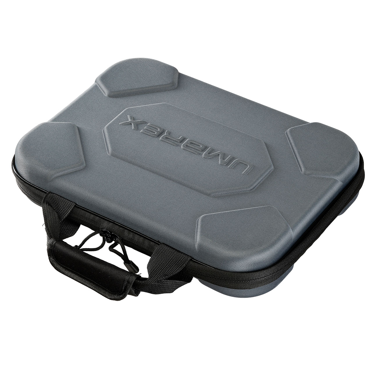 Umarex EVA Pistolentasche / Futteral 37,5 x 28,5 x 6,5 cm mit Noppen-Schaumstoff grau Bild 4