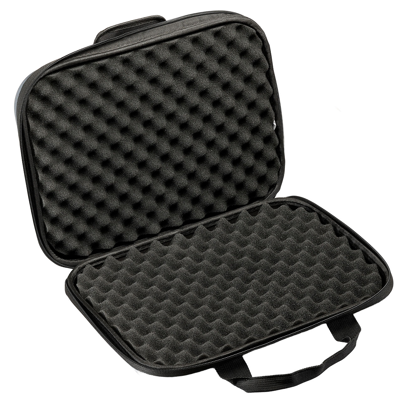 Umarex EVA Pistolentasche / Futteral 37,5 x 28,5 x 6,5 cm mit Noppen-Schaumstoff grau Bild 5