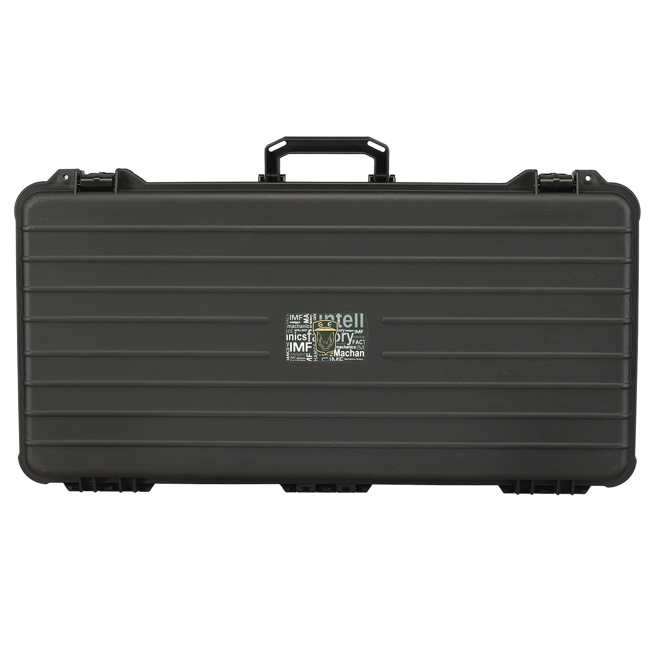Golden Eagle Universal Hard Case Waffenkoffer 72 x 38,5 x 10,5 cm Waben-Schaumstoff schwarz Bild 2
