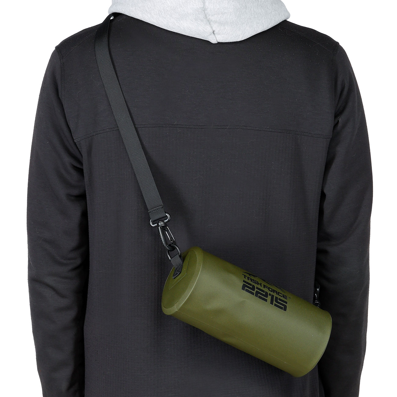 Umh�ngetasche im Zylinderformat wasserabweisend oliv Bild 4