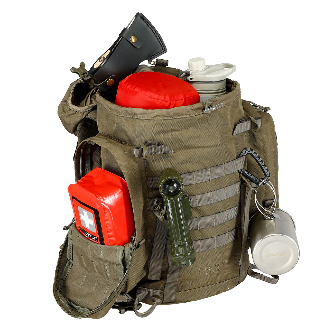 Highlander Forces Elite Rucksack 33 Liter oliv Bild 11