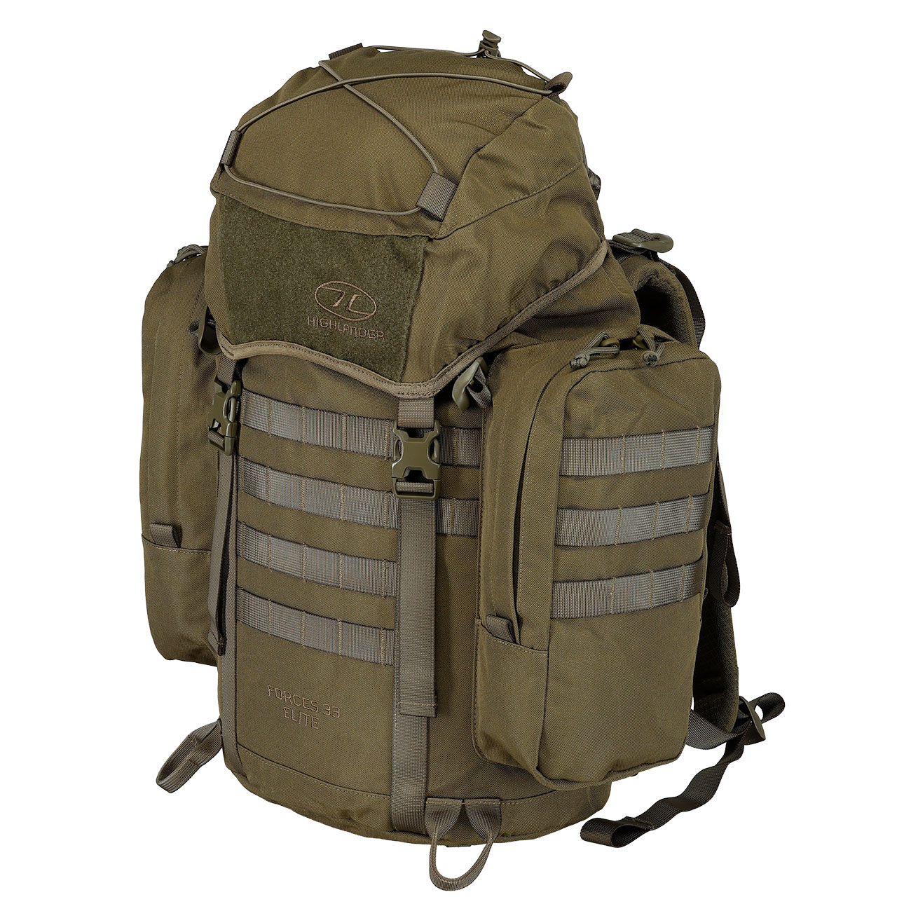 Highlander Forces Elite Rucksack 33 Liter oliv Bild 2
