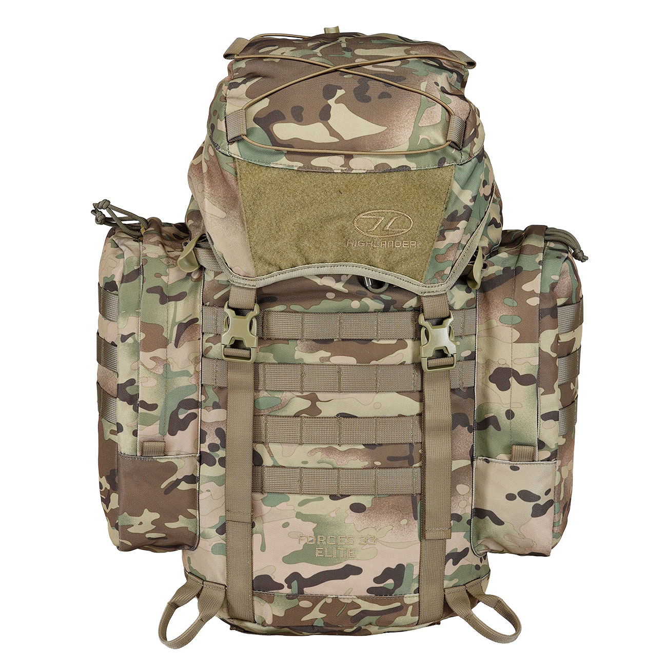 Highlander Forces Elite Rucksack 33 Liter tarnfarben (HMTC) Bild 1
