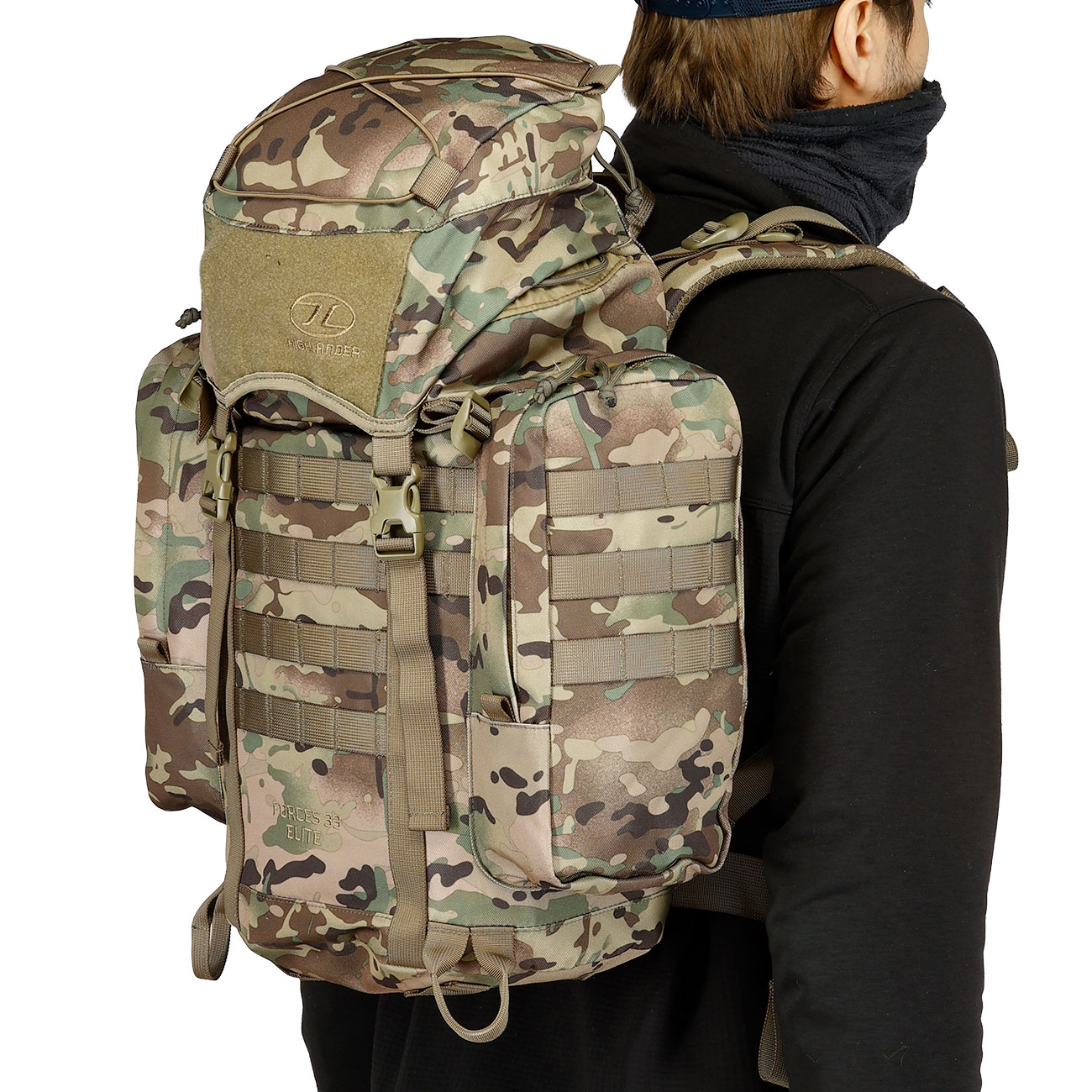 Highlander Forces Elite Rucksack 33 Liter tarnfarben (HMTC) Bild 10