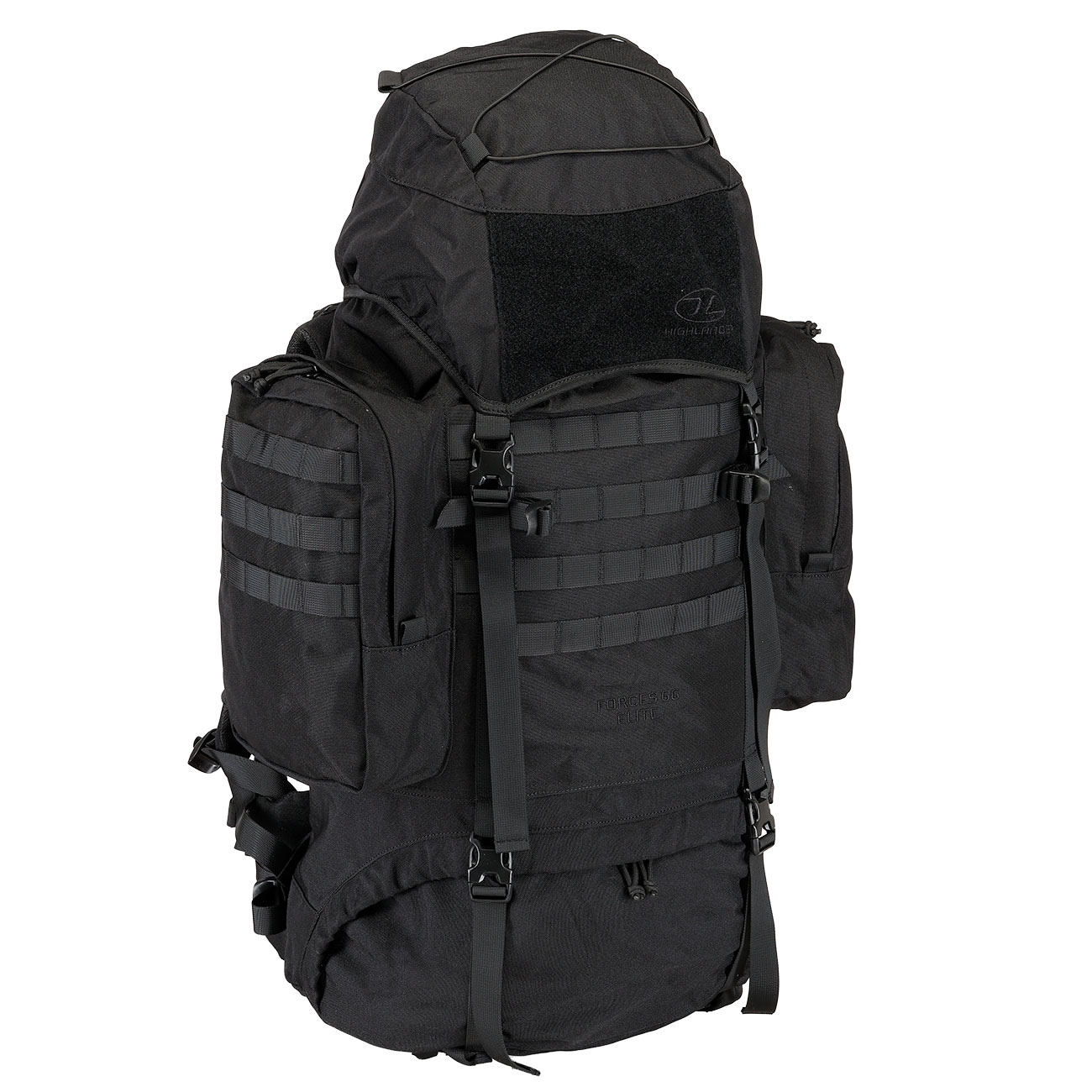 Highlander Forces Elite Rucksack 66 Liter schwarz