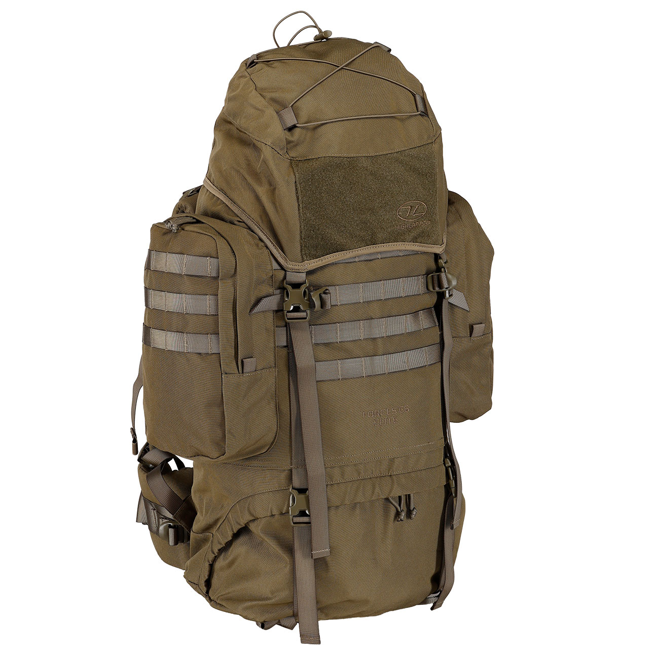 Highlander Forces Elite Rucksack 66 Liter oliv