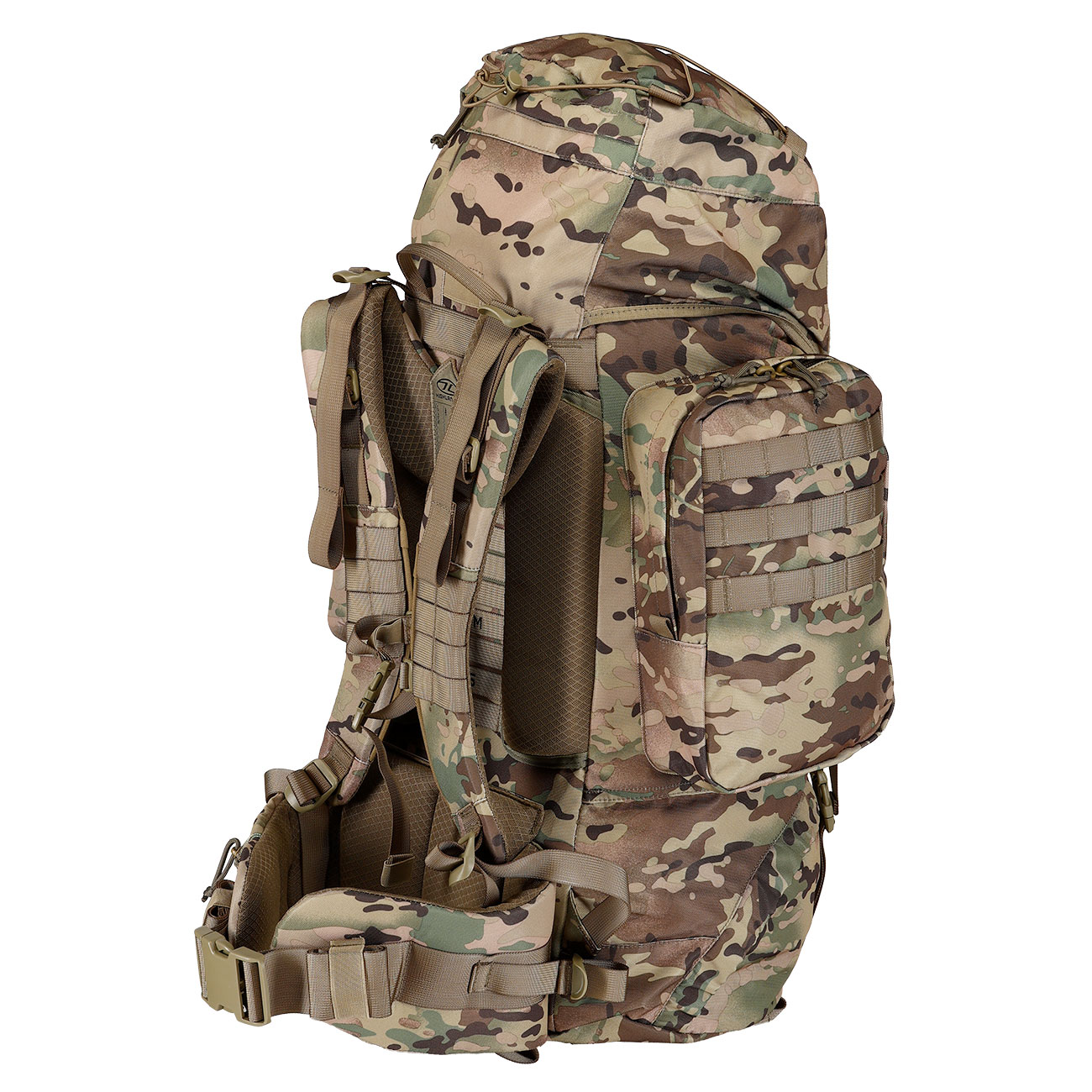 Highlander Forces Elite Rucksack 66 Liter tarnfarben (HMTC) Bild 6