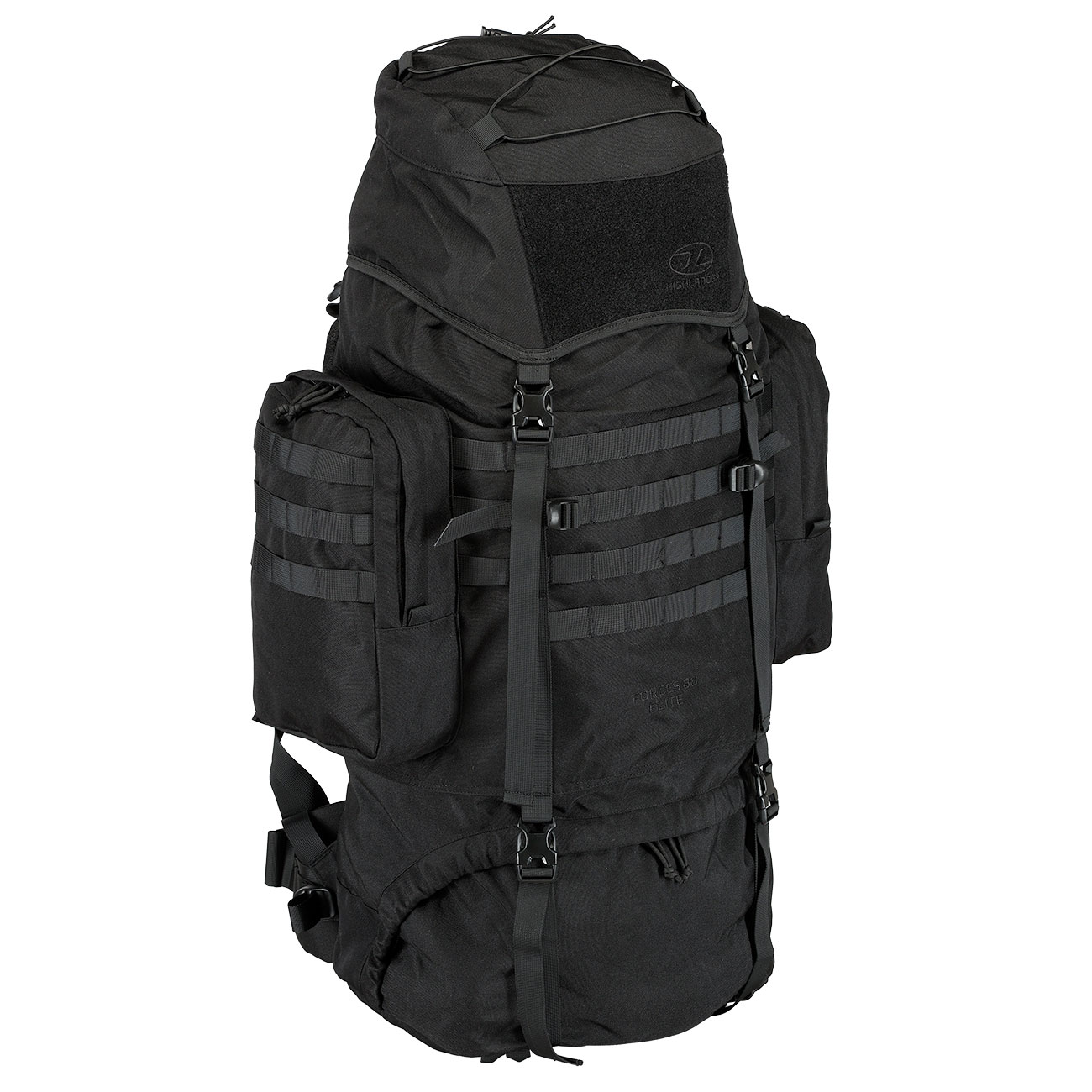 Highlander Forces Elite Rucksack 88 Liter schwarz