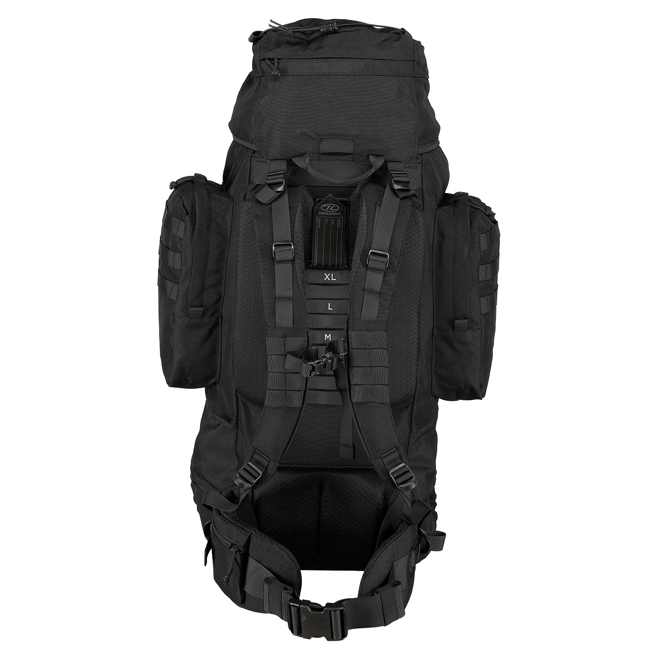 Highlander Forces Elite Rucksack 88 Liter schwarz Bild 5