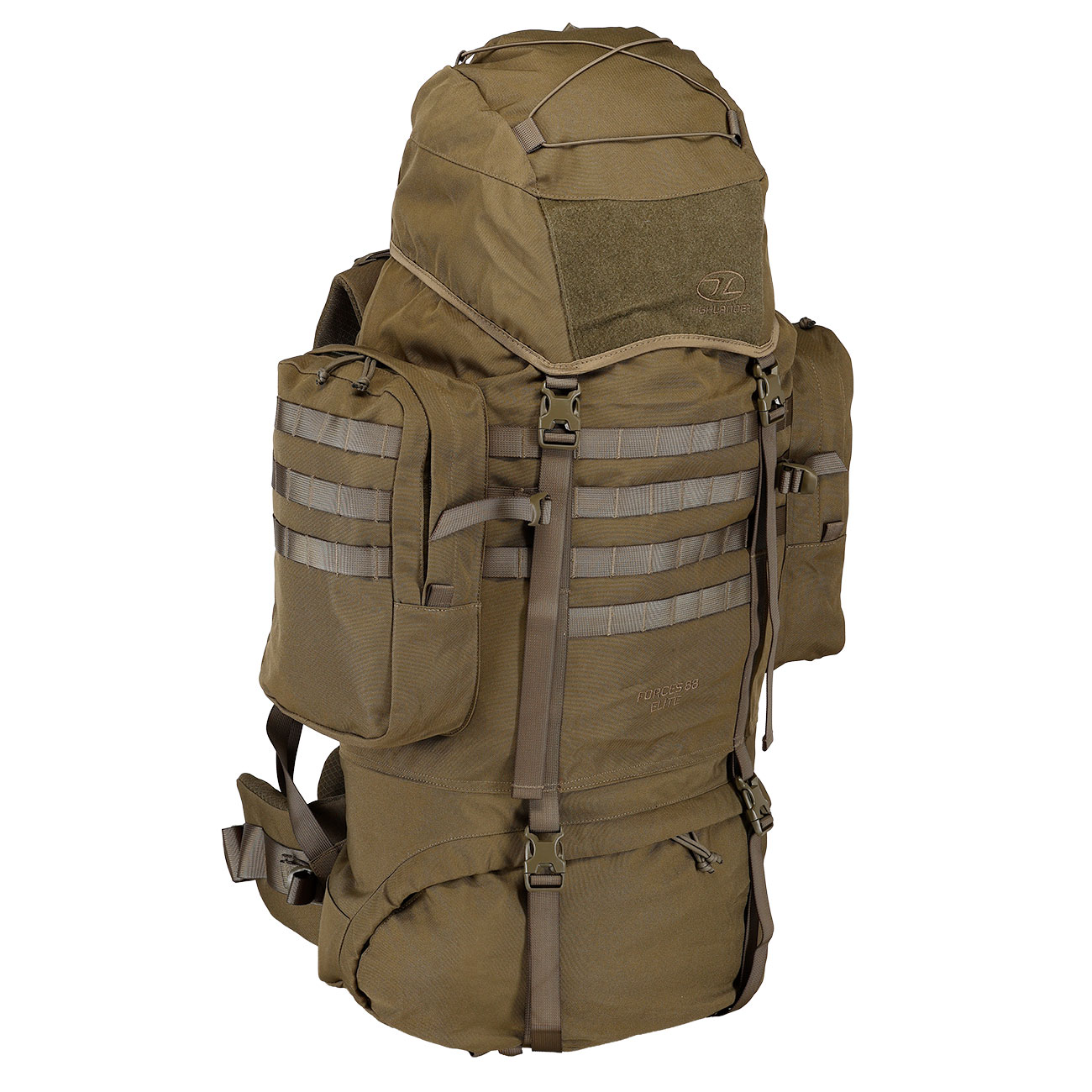 Highlander Forces Elite Rucksack 88 Liter oliv