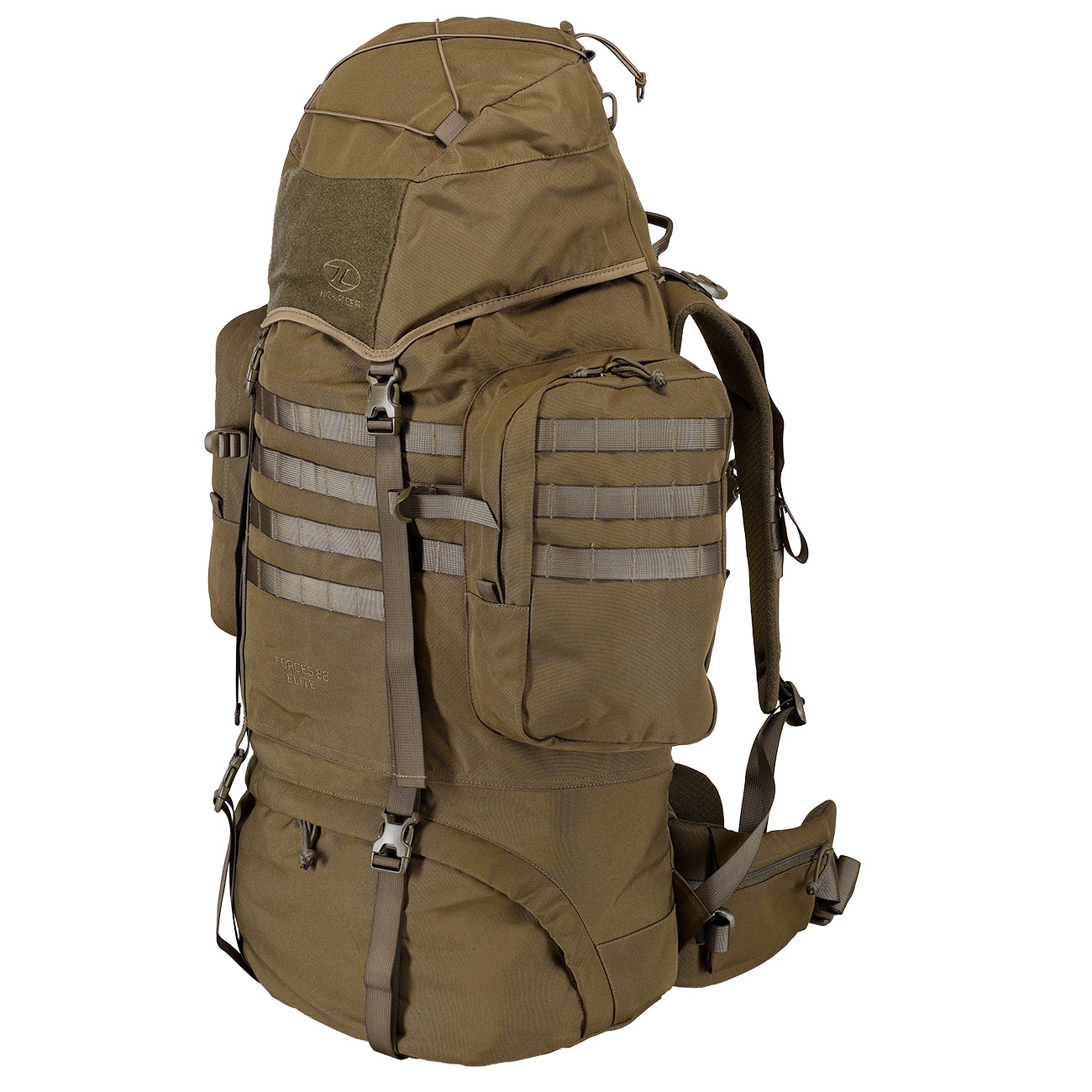 Highlander Forces Elite Rucksack 88 Liter oliv Bild 2