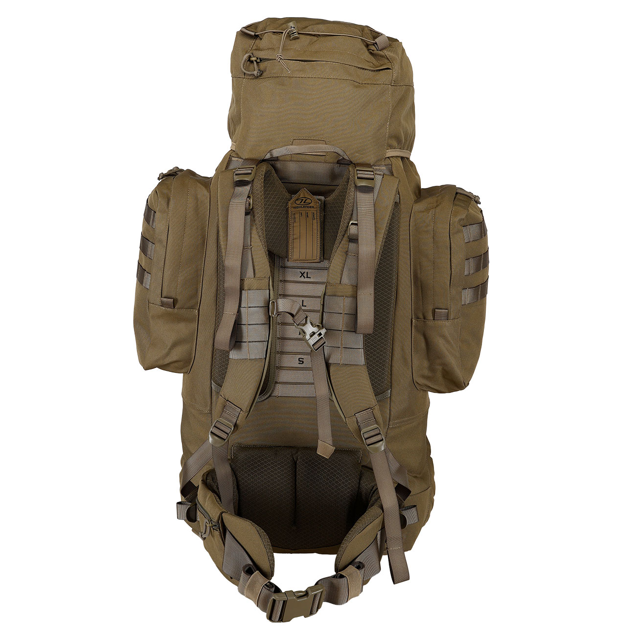 Highlander Forces Elite Rucksack 88 Liter oliv Bild 5