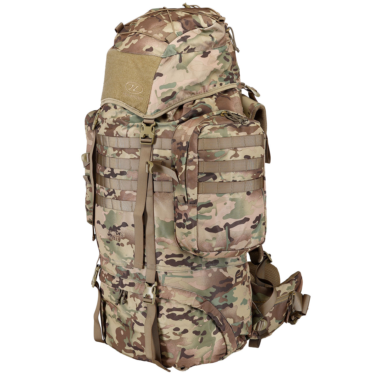 Highlander Forces Elite Rucksack 88 Liter tarnfarben (HMTC) Bild 2