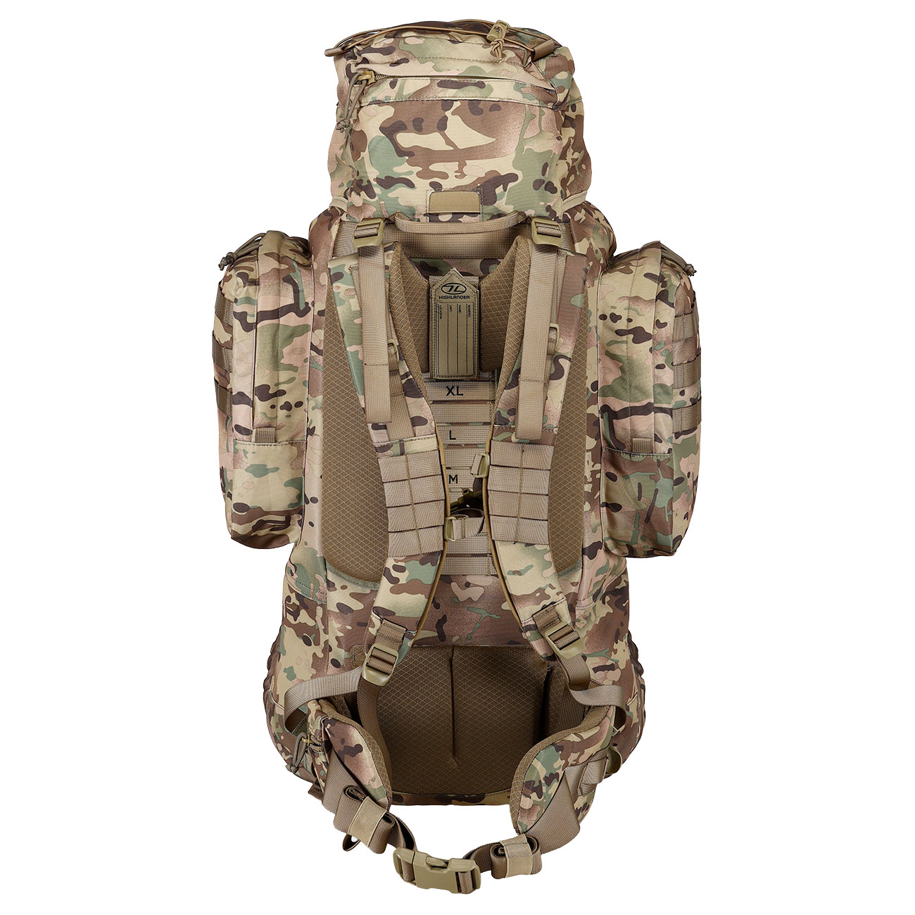 Highlander Forces Elite Rucksack 88 Liter tarnfarben (HMTC) Bild 5