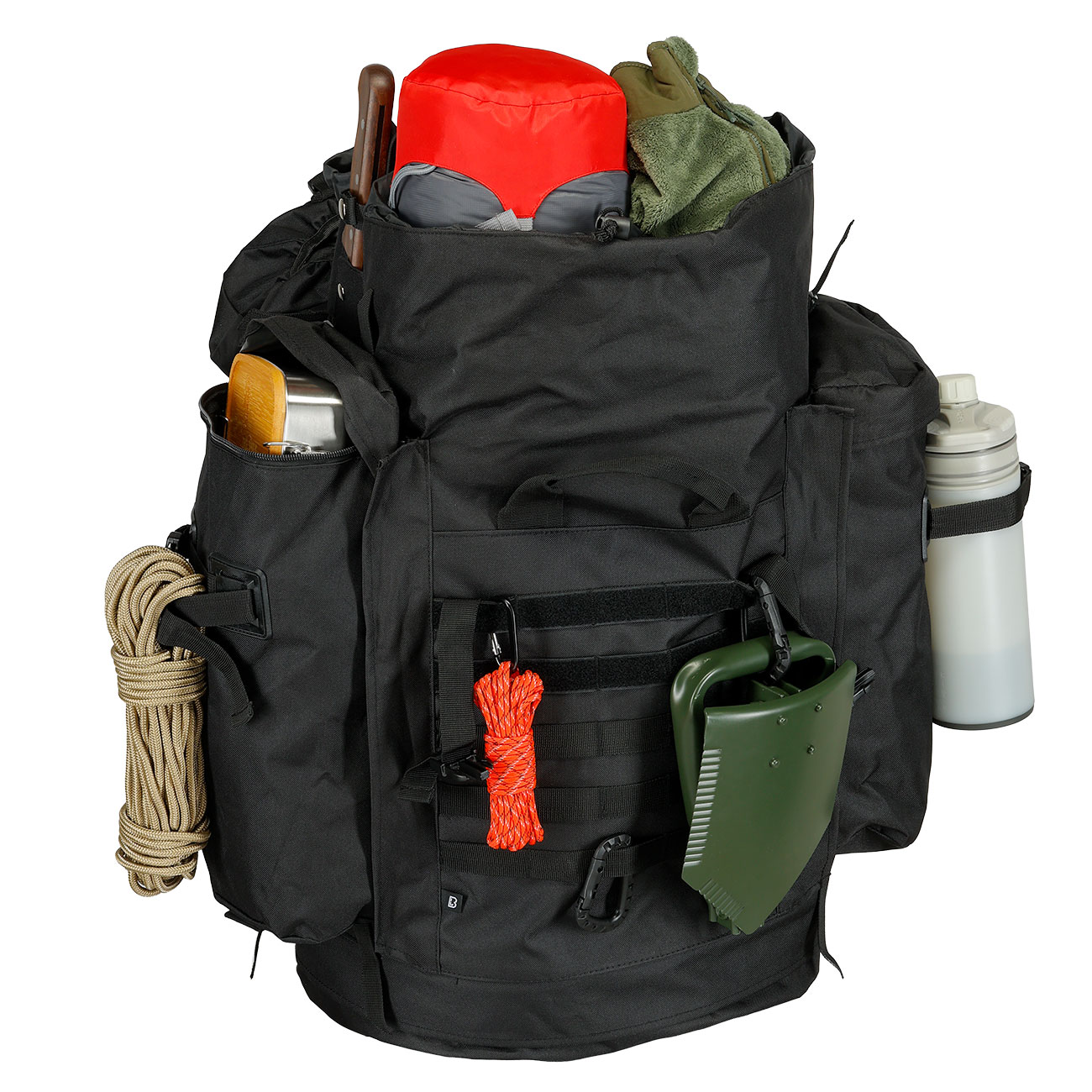 Brandit US Cooper Mountain Rucksack  80 Liter schwarz Bild 11