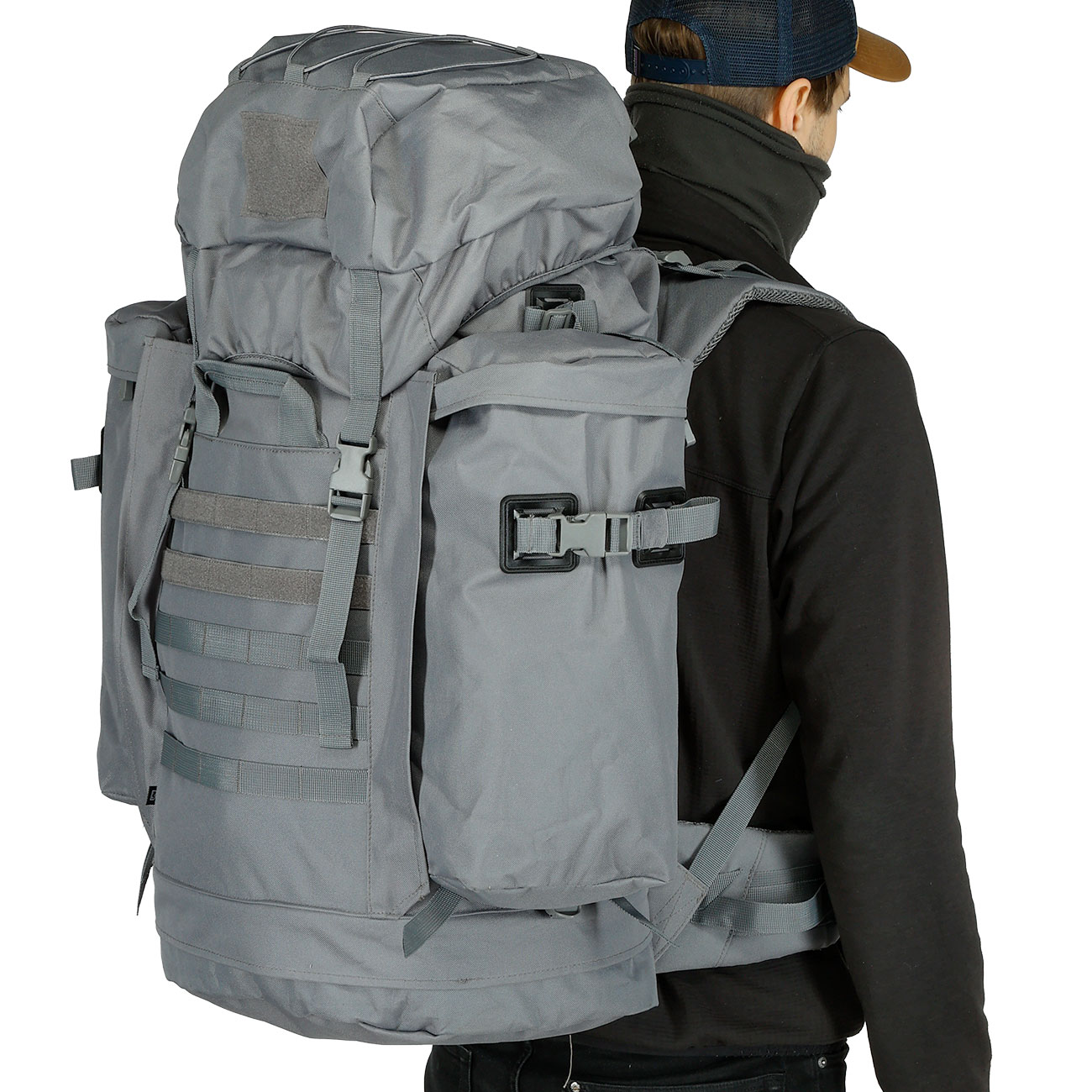 Brandit US Cooper Mountain Rucksack 80 Liter anthrazit Bild 9