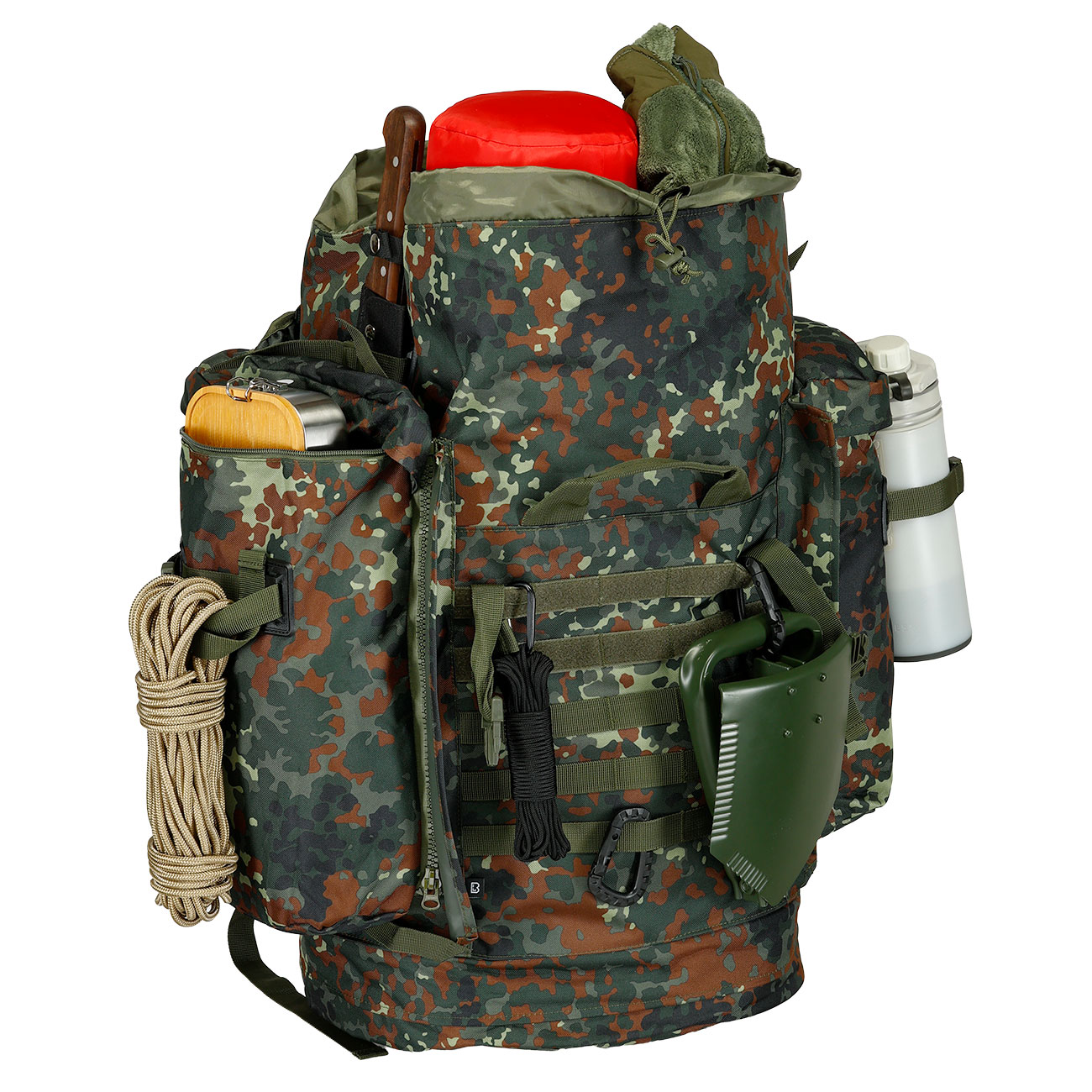 Brandit US Cooper Mountain Rucksack 80 Liter flecktarn Bild 11