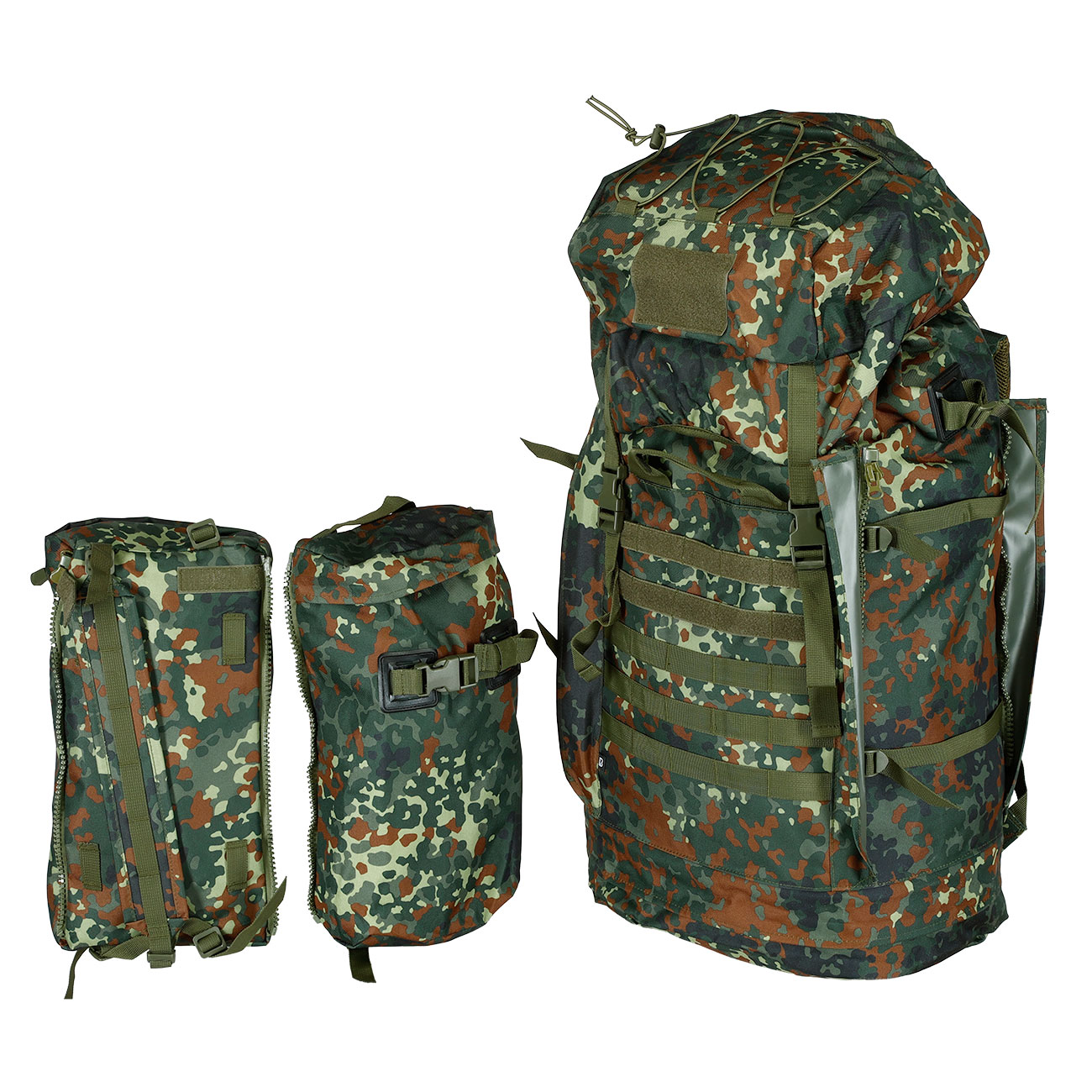 Brandit US Cooper Mountain Rucksack 80 Liter flecktarn Bild 8