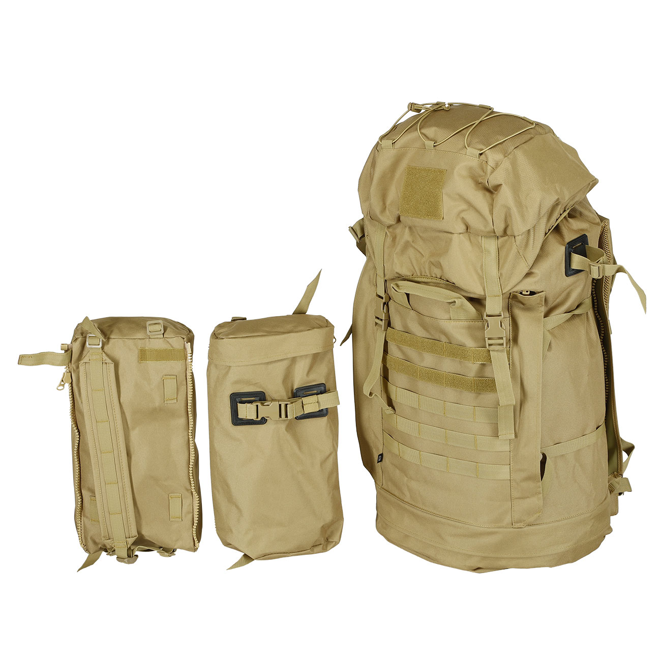 Brandit US Cooper Mountain Rucksack 80 Liter camel Bild 8