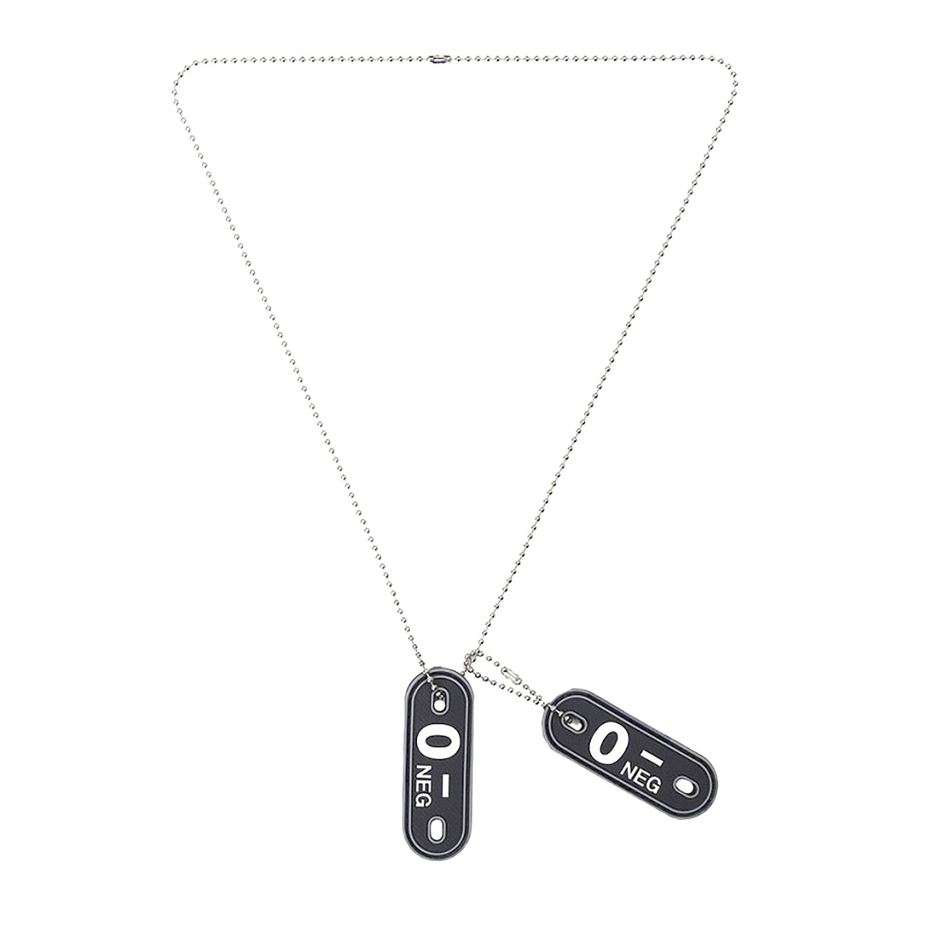 PVC Dog Tag Blutgruppen Set
