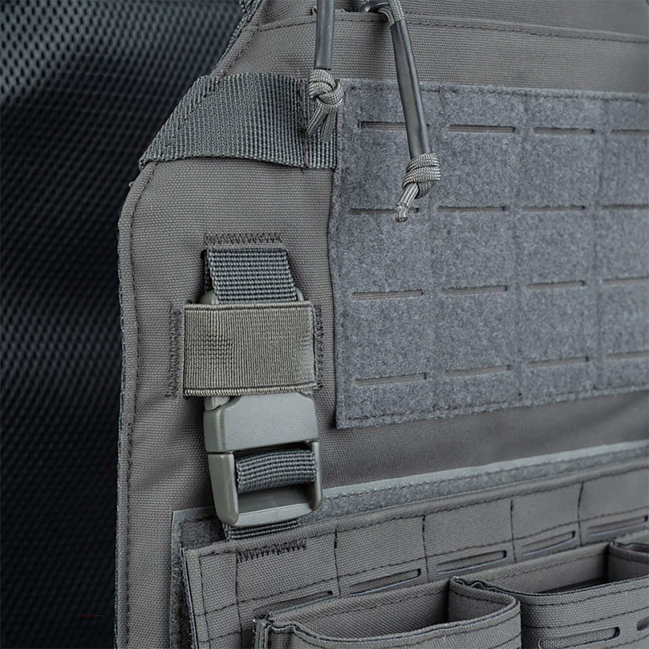 101 INC Weste Lasercut  mit QR Plattentr�gern grau inkl. Dummy-Platten Bild 10