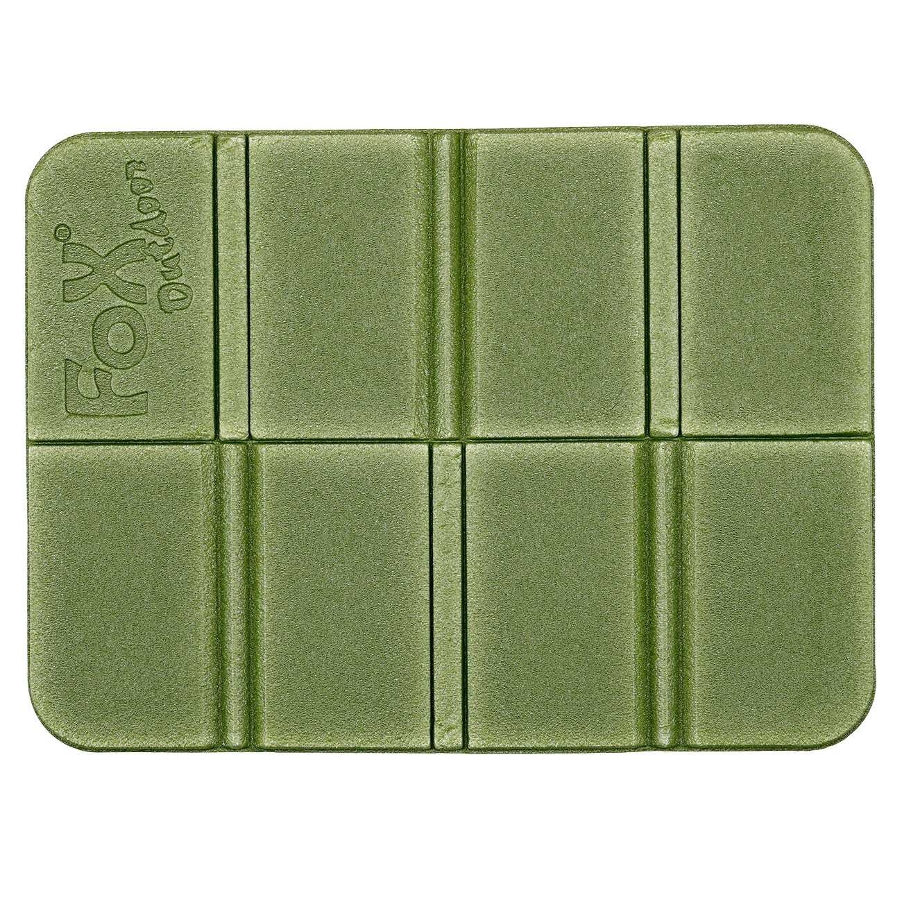 Fox Outdoor Thermositzkissen faltbar mit Molle-Tasche oliv Bild 3