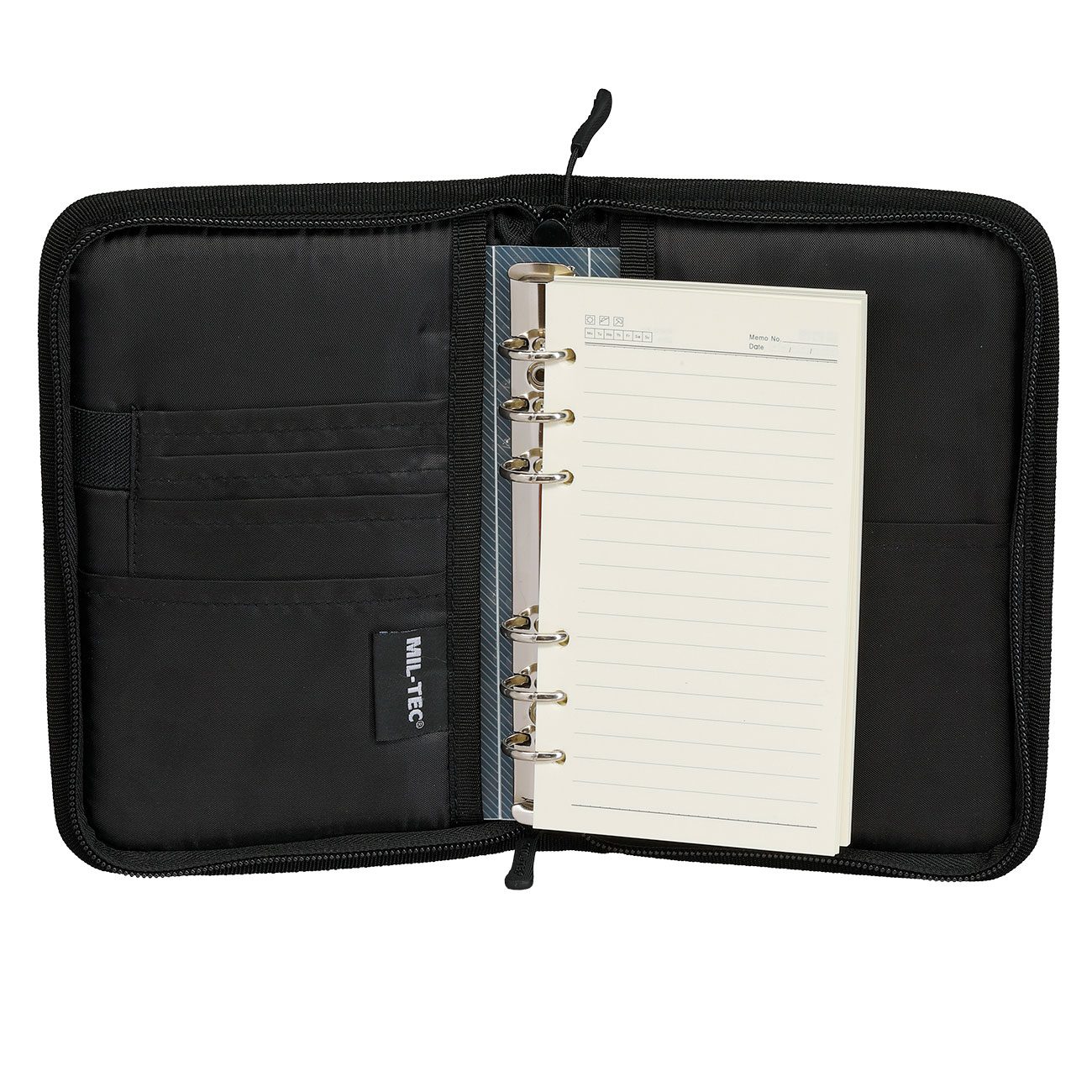 Mil-Tec taktisches Notizbuch Hextac klein schwarz Bild 5