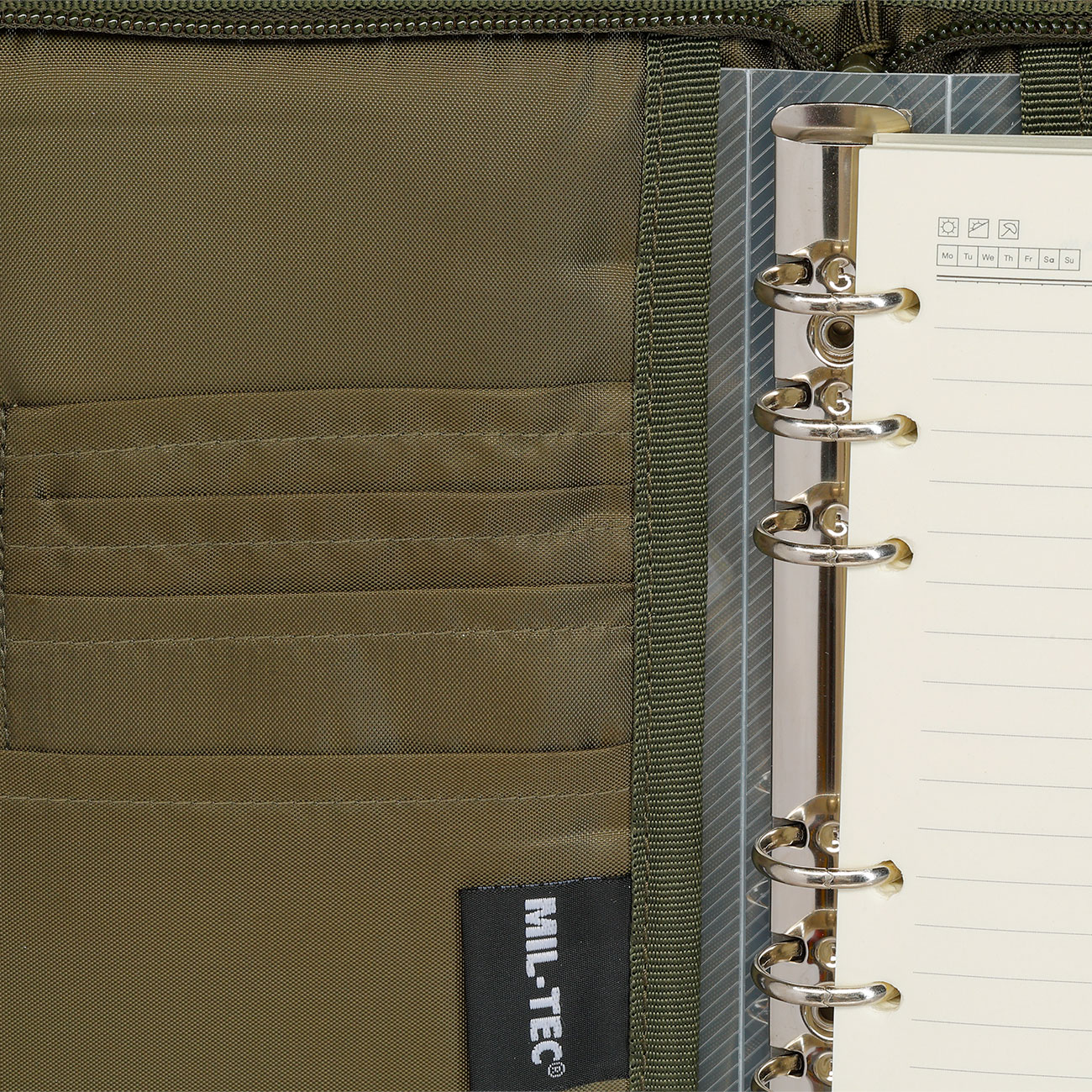 Mil-Tec taktisches Notizbuch Hextac klein oliv Bild 10