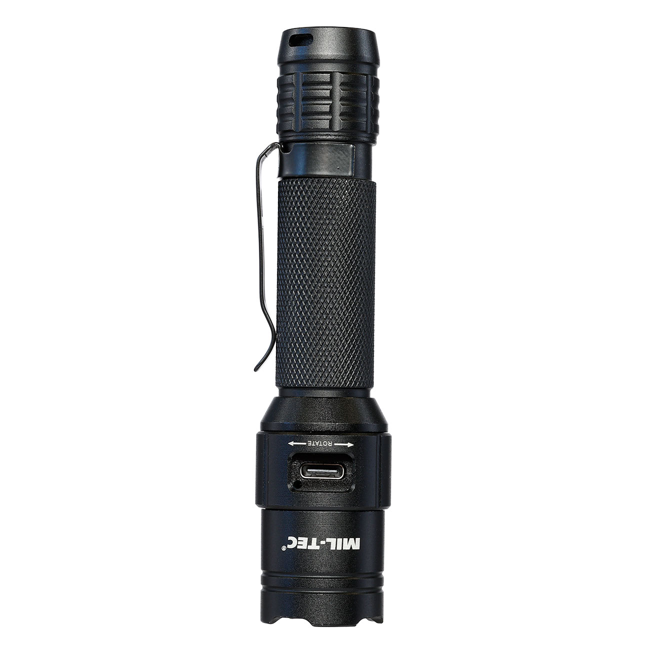 MIL-TEC Stablampe Tactical aufladbar 450 Lumen Bild 1