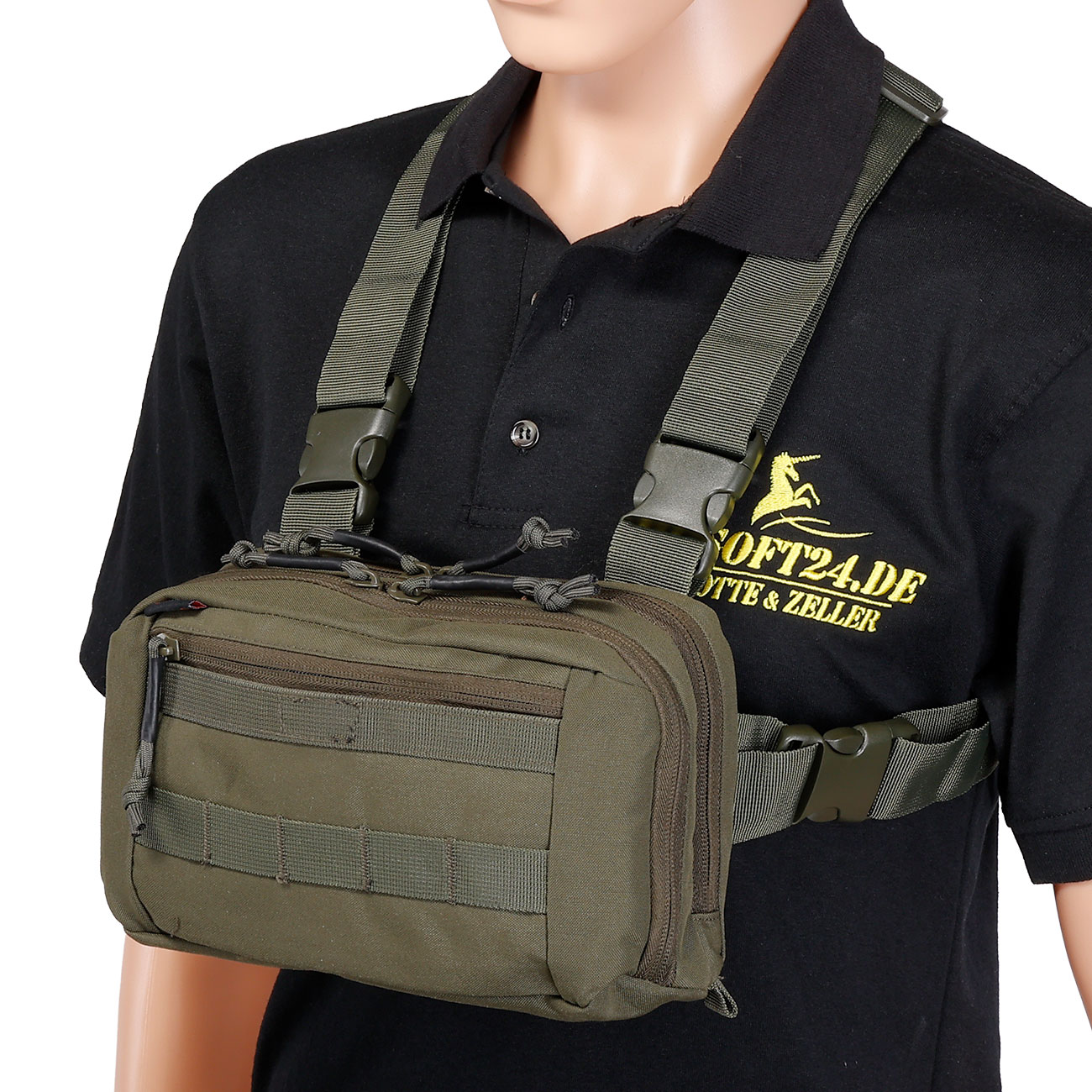 MFH Brusttasche Chest Pack Recon oliv Bild 3