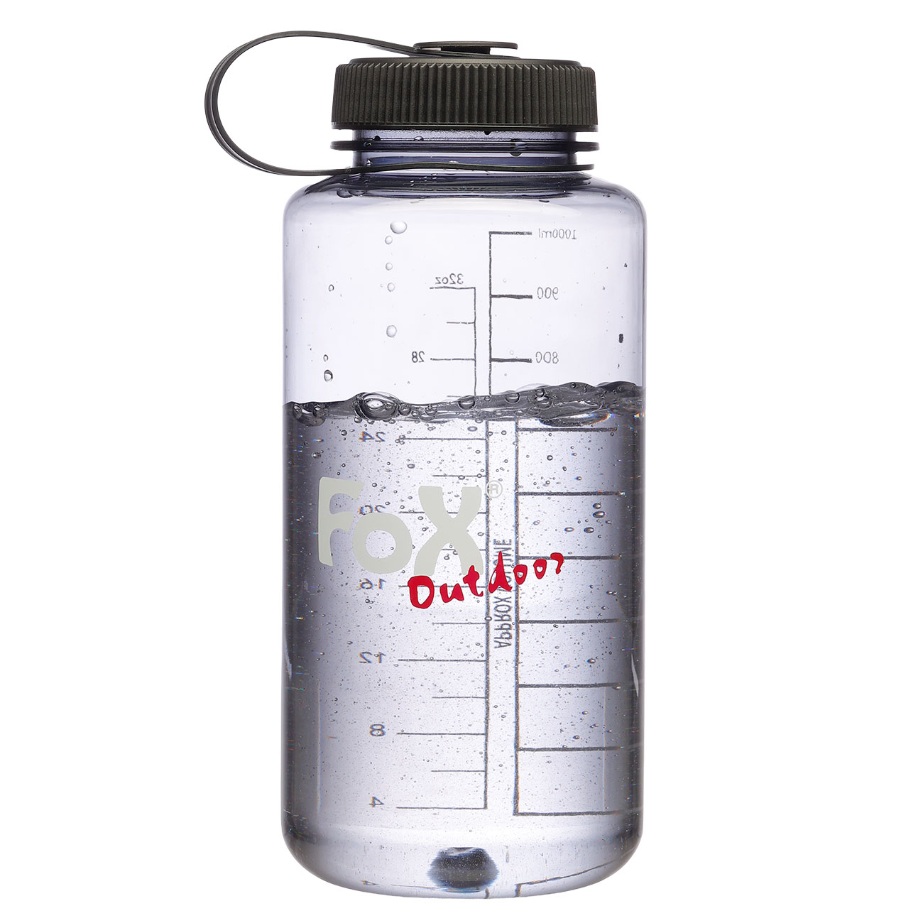 Fox Outdoor Trinkflasche Weithals Tritan 1 l grau Bild 4