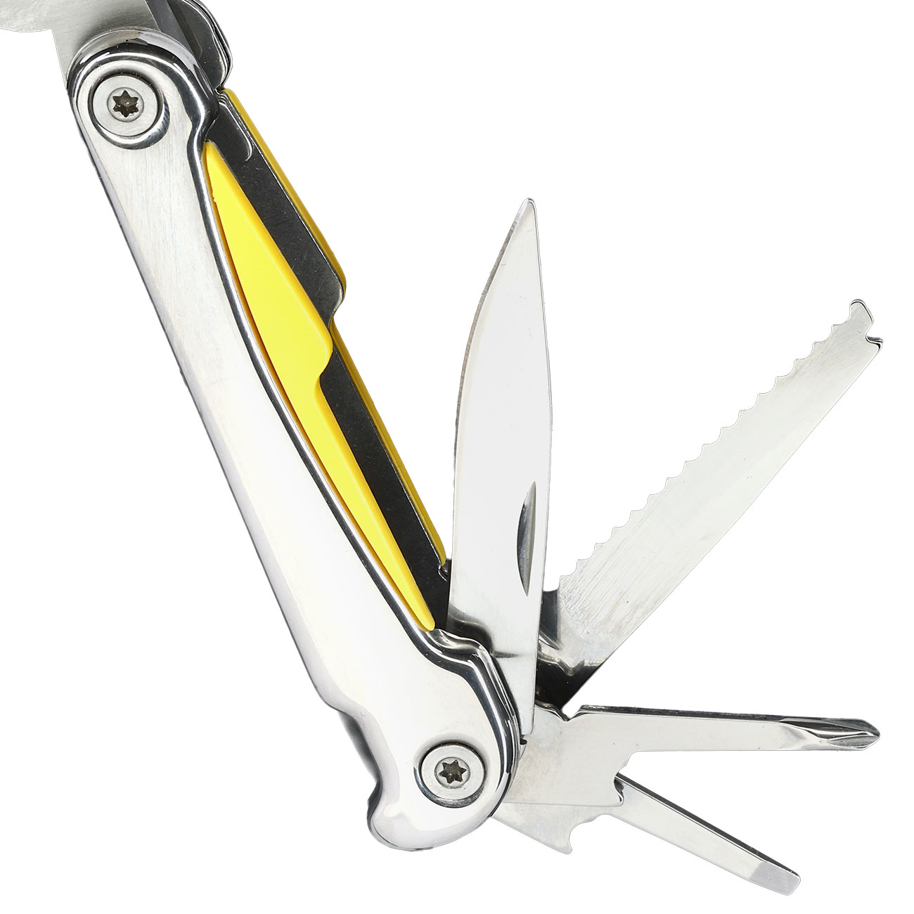 Fox Outdoor Werkzeugset gro�e Ausf�hrung 9-teilig Edelstahl inkl. Etui Bild 2