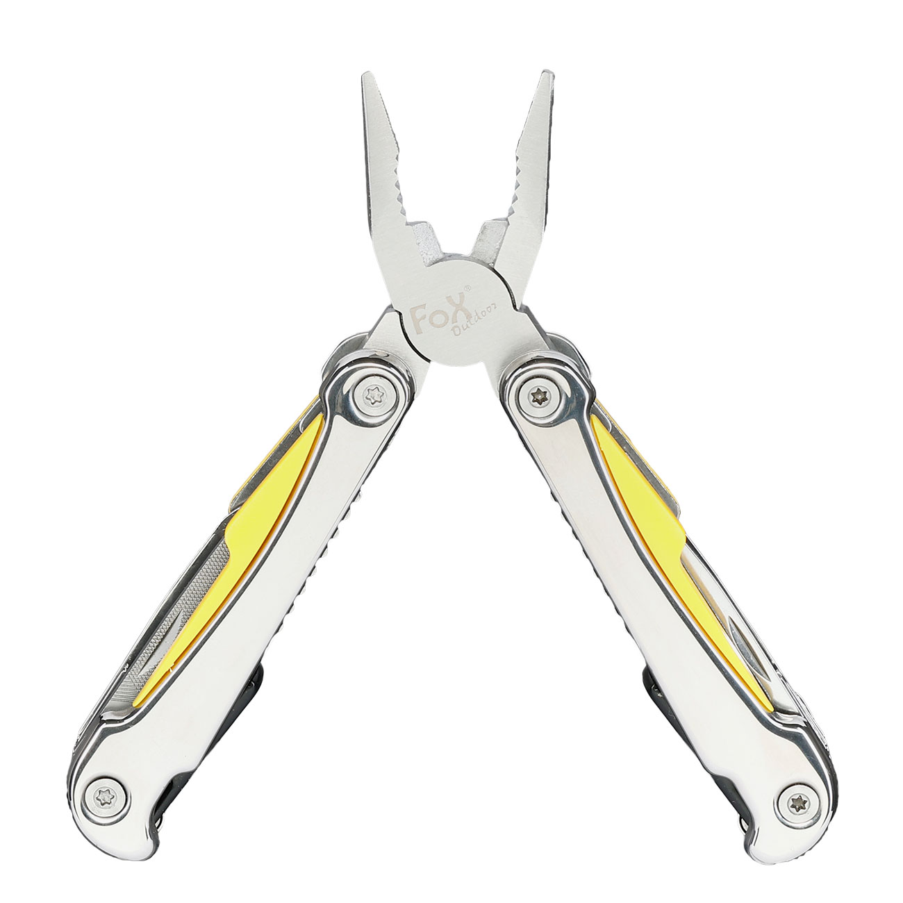 Fox Outdoor Werkzeugset gro�e Ausf�hrung 9-teilig Edelstahl inkl. Etui Bild 3