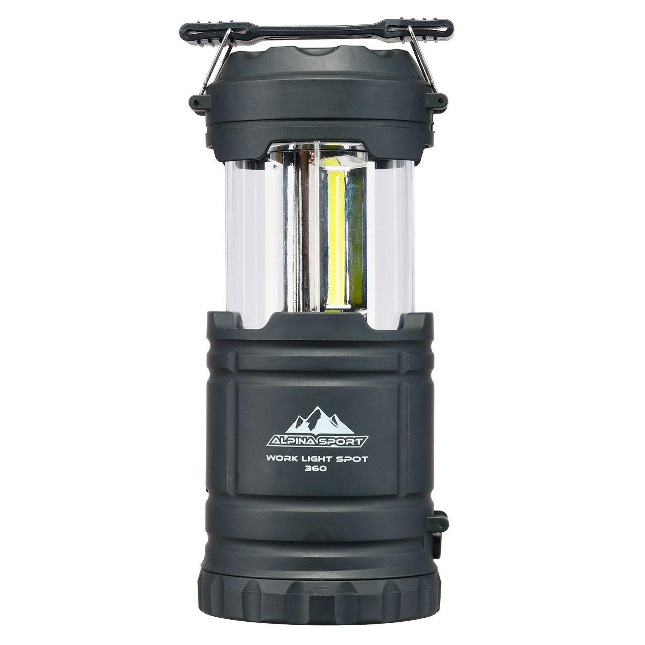 Alpina Sport Work Light Spot 360 LED Universal Arbeits- und Campingleuchte 240 Lumen schwarz Bild 1