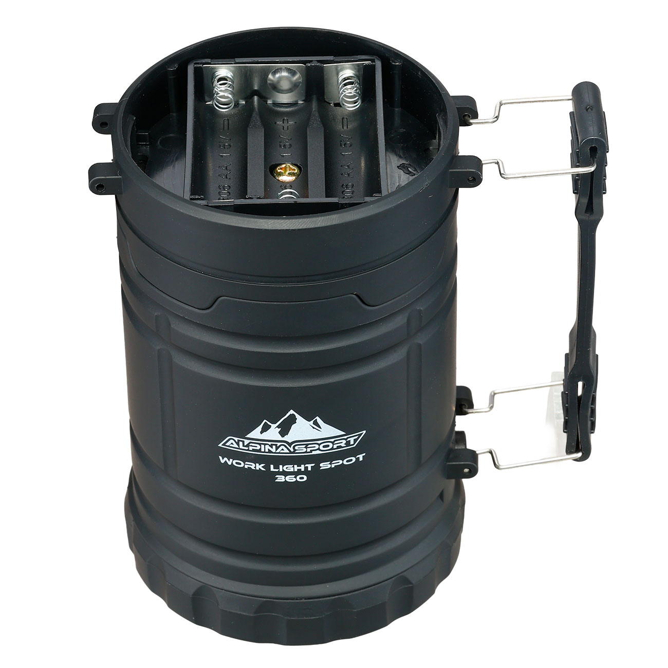 Alpina Sport Work Light Spot 360 LED Universal Arbeits- und Campingleuchte 240 Lumen schwarz Bild 3