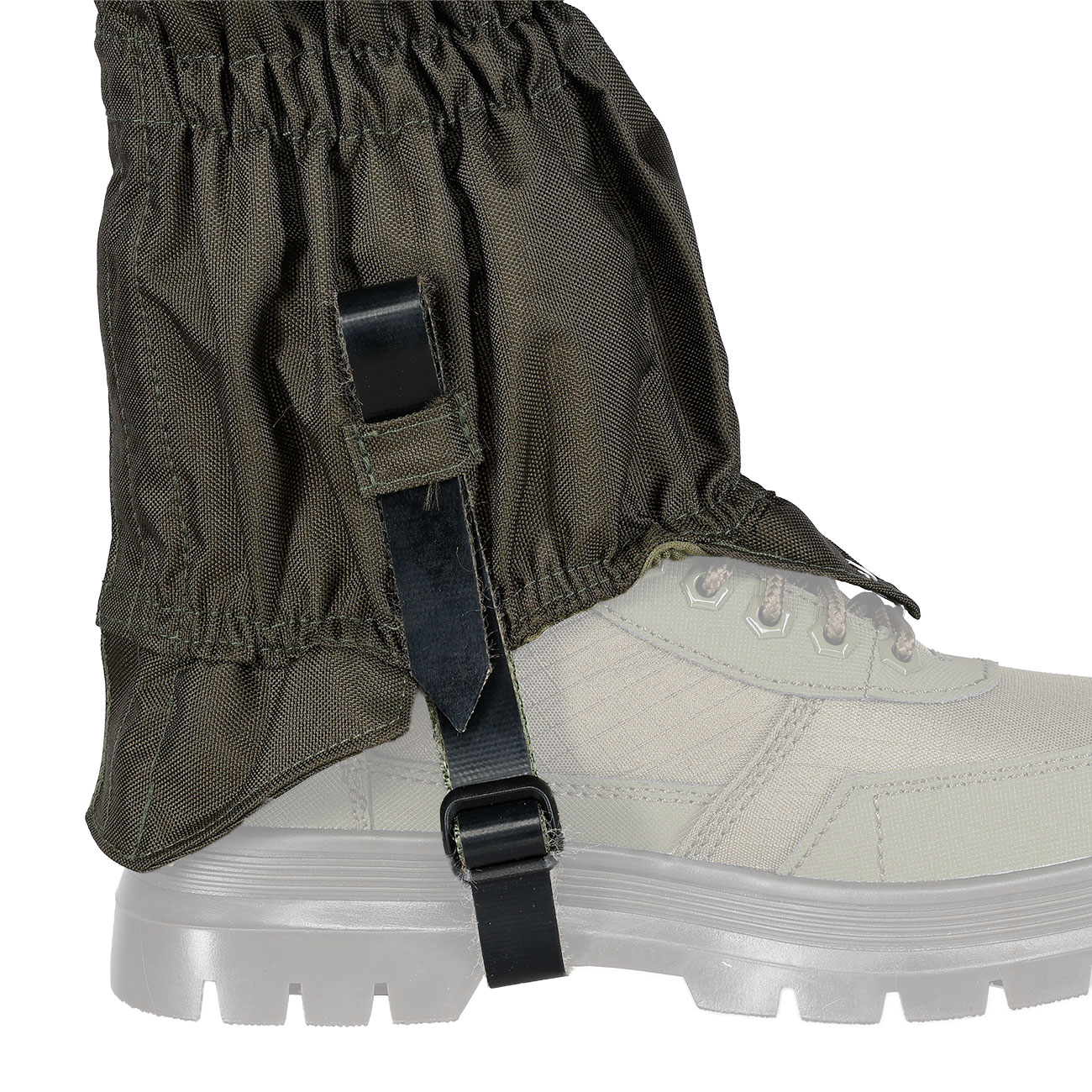 MFH Gamaschen extralang Overknee mit Rei�verschluss oliv Bild 10