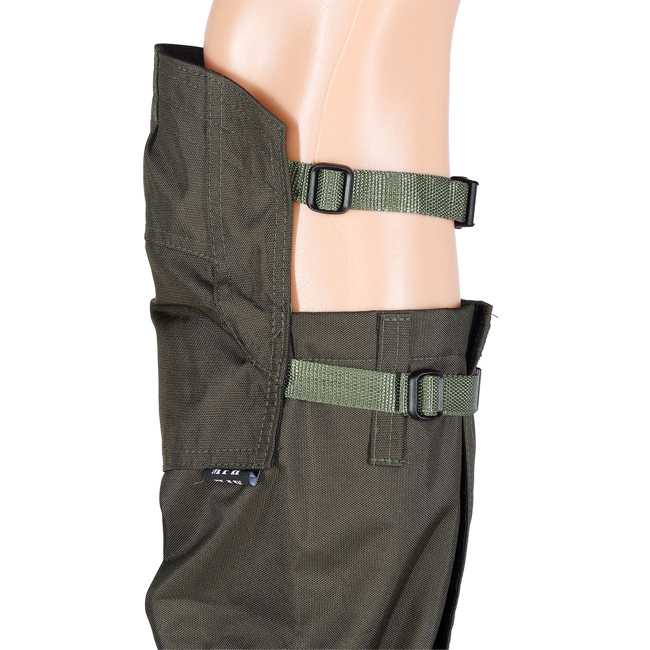 MFH Gamaschen extralang Overknee mit Rei�verschluss oliv Bild 11