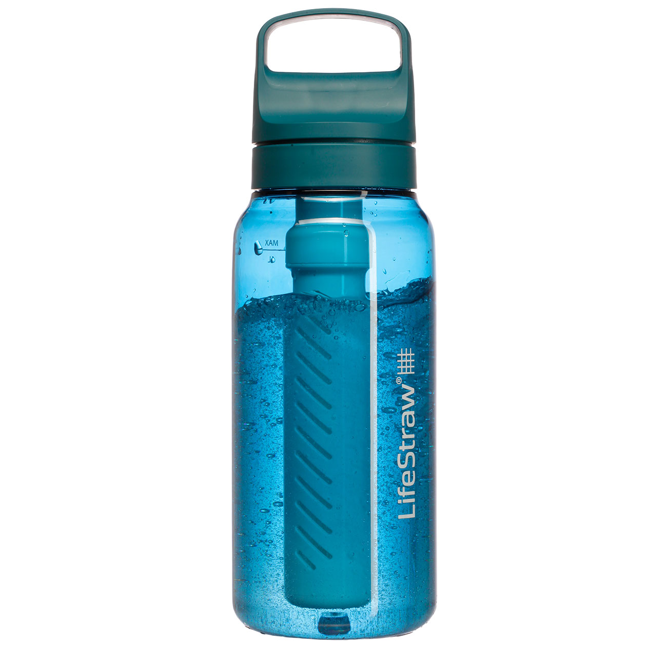 LifeStraw Go Trinkflasche mit Wasserfilter 1 Liter t�rkis Bild 6