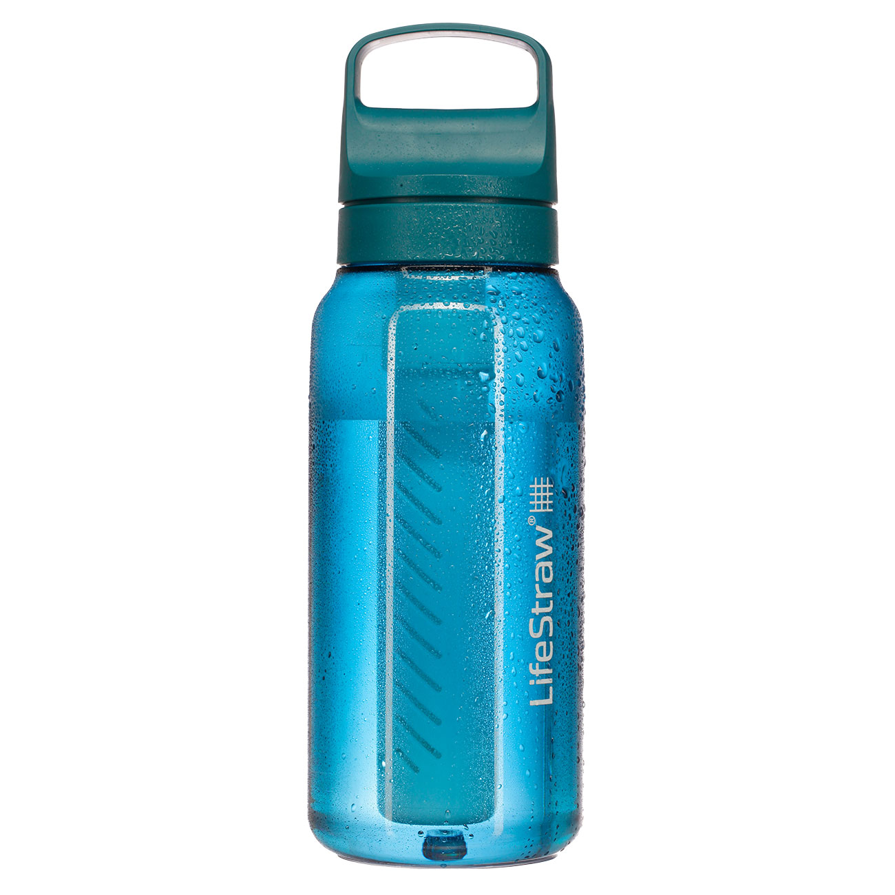 LifeStraw Go Trinkflasche mit Wasserfilter 1 Liter t�rkis Bild 7