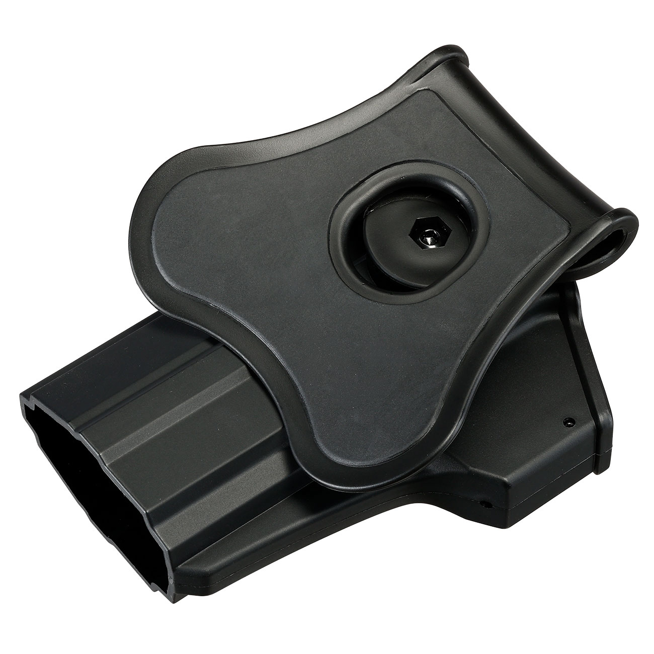 Umarex 360 Grad Holster Kunststoff Paddle f�r T4E Impax P68 / P2P Secure 68P CO2-RAM Pistolen rechts schwarz Bild 9