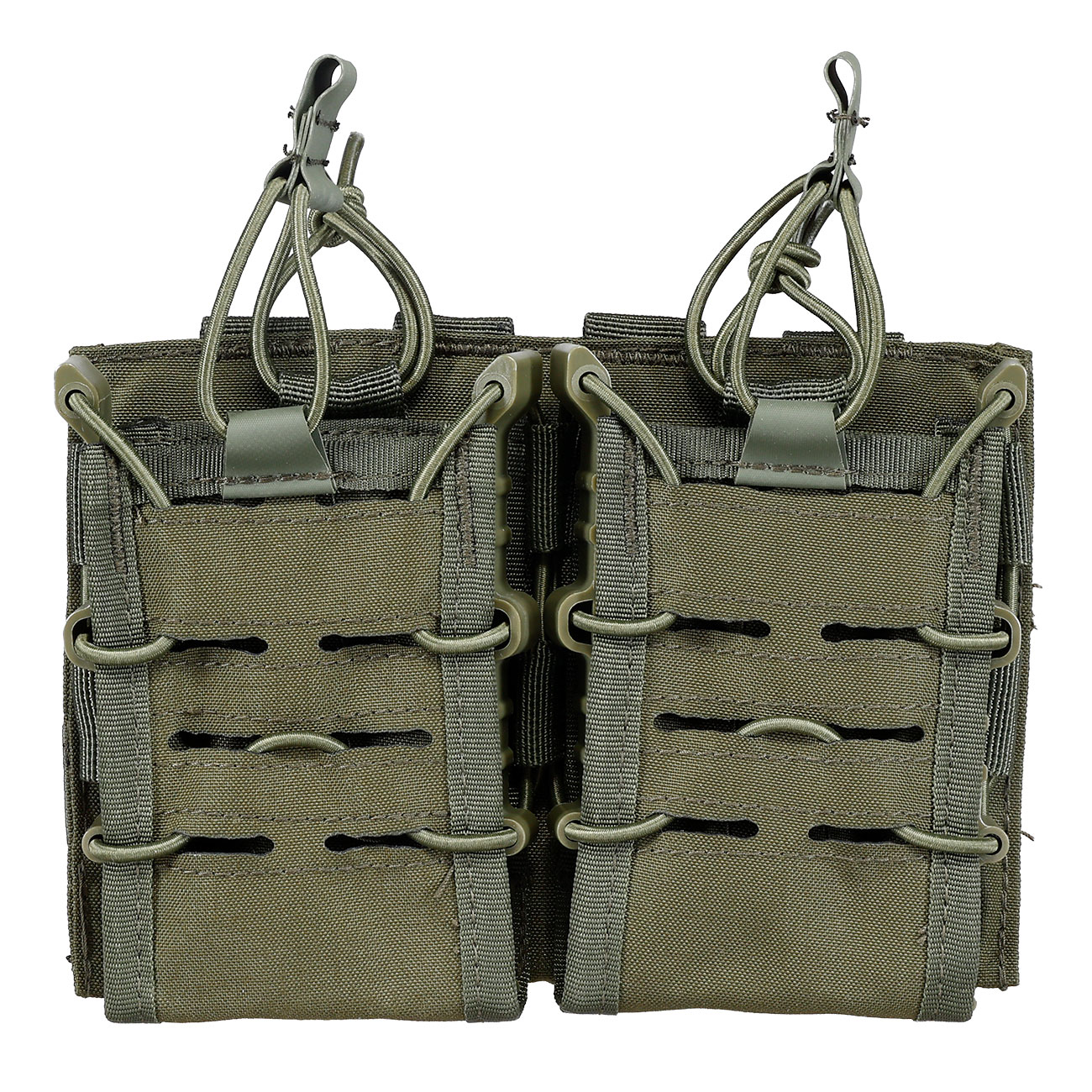 Mil-Tec Magazintasche Open Top Flex Double oliv