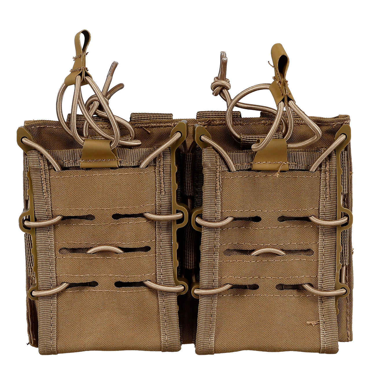 Mil-Tec Magazintasche Open Top Flex Double dark coyote