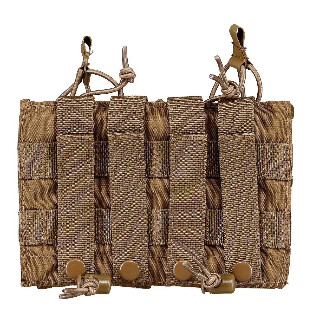 Mil-Tec Magazintasche Open Top Flex Double dark coyote Bild 1