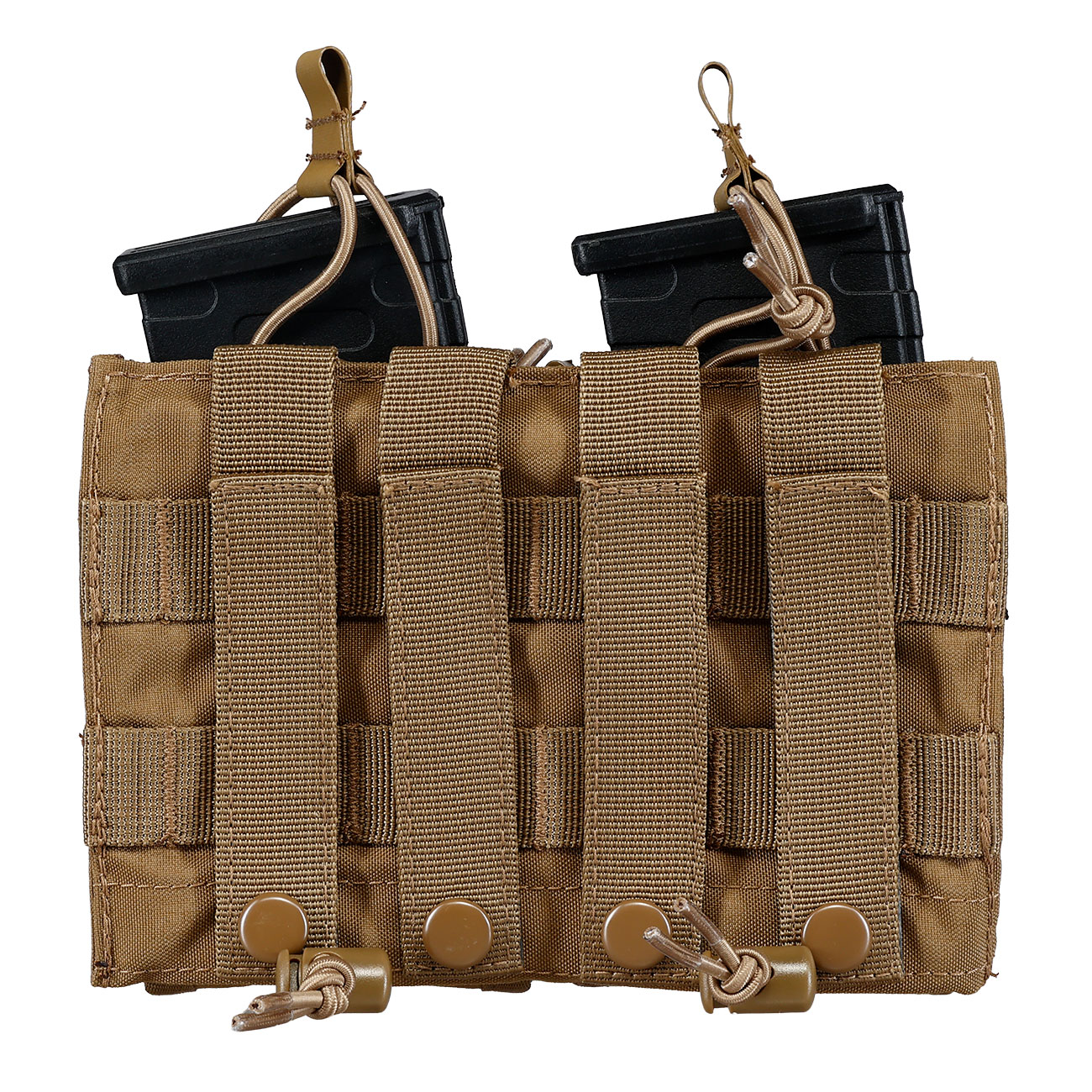 Mil-Tec Magazintasche Open Top Flex Double dark coyote Bild 5