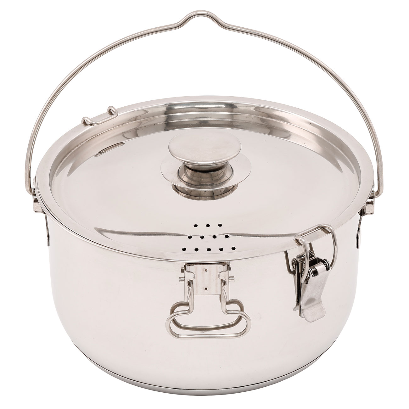 Origin Outdoors Kochtopf Multitopf 4 in 1 mit Deckel 3 Liter Edelstahl